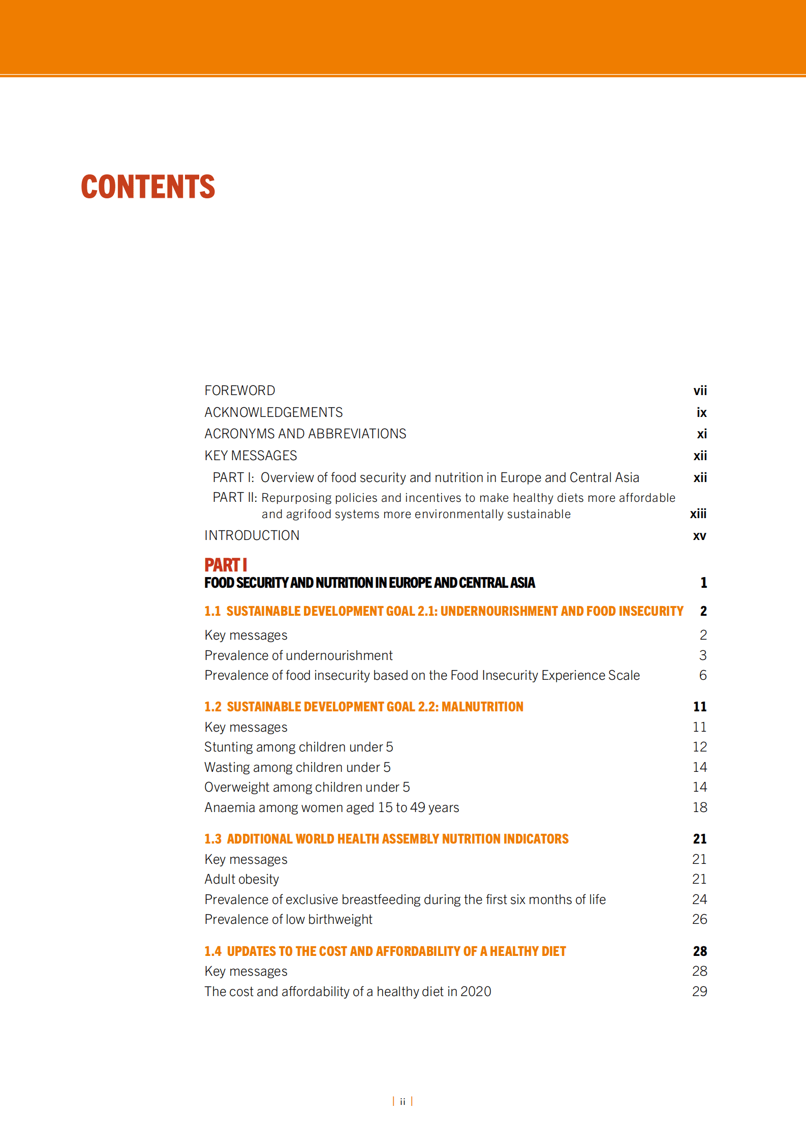 2022年欧洲和中亚地区粮食安全和营养状况【英文版】 第4页