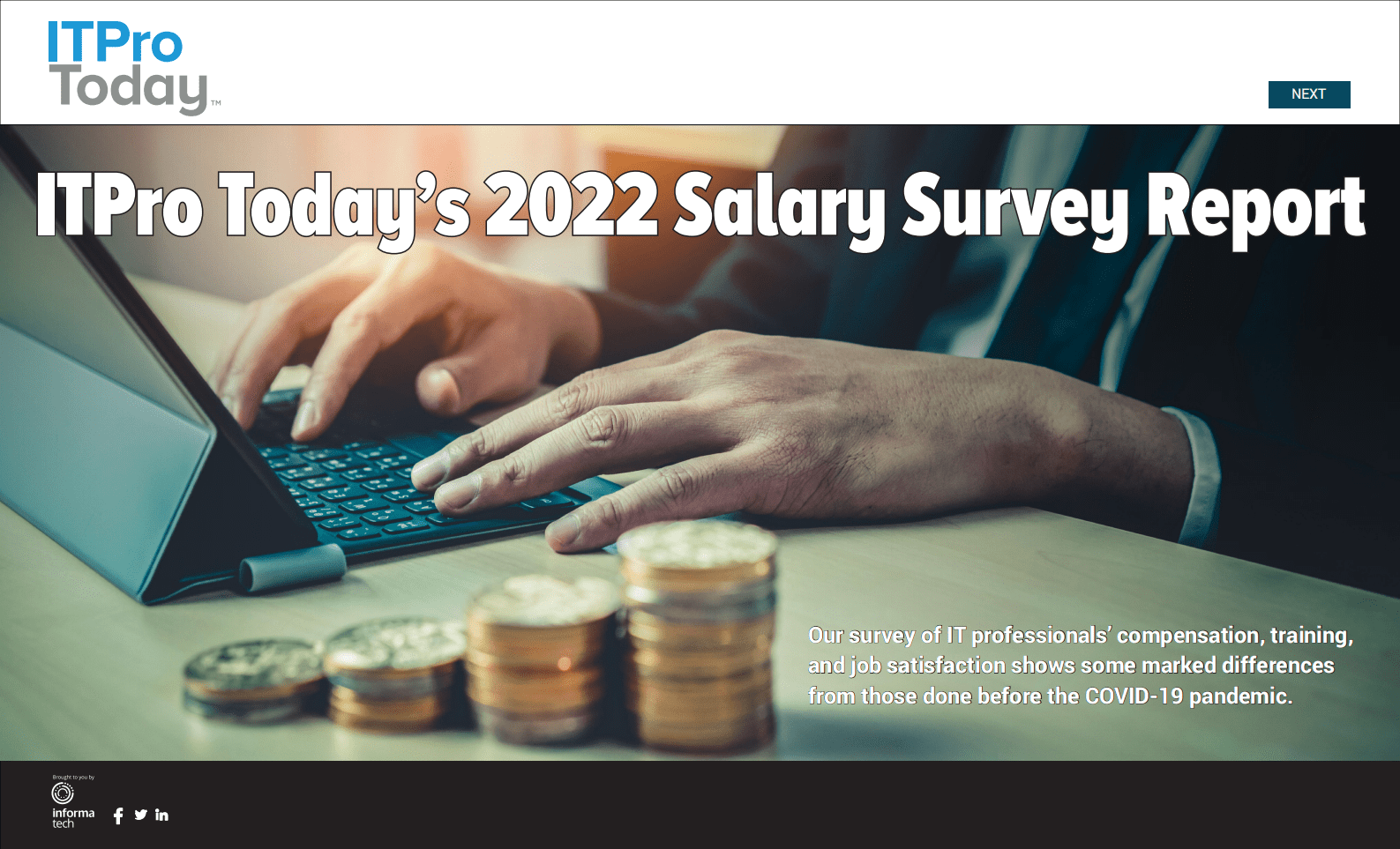 ITPro：2022年薪资调查报告（英） 第1页