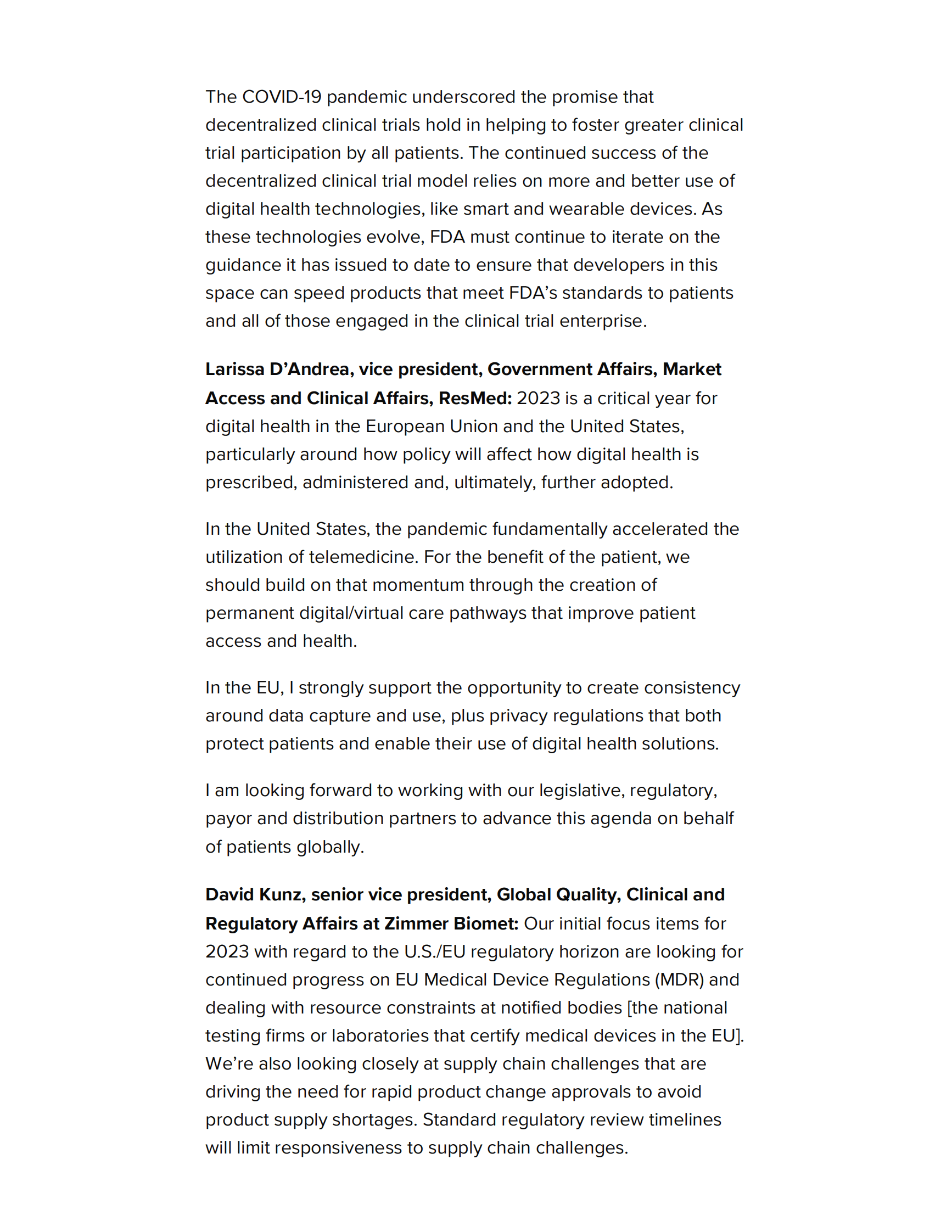 Dive：2023年医疗技术趋势（英） 第6页