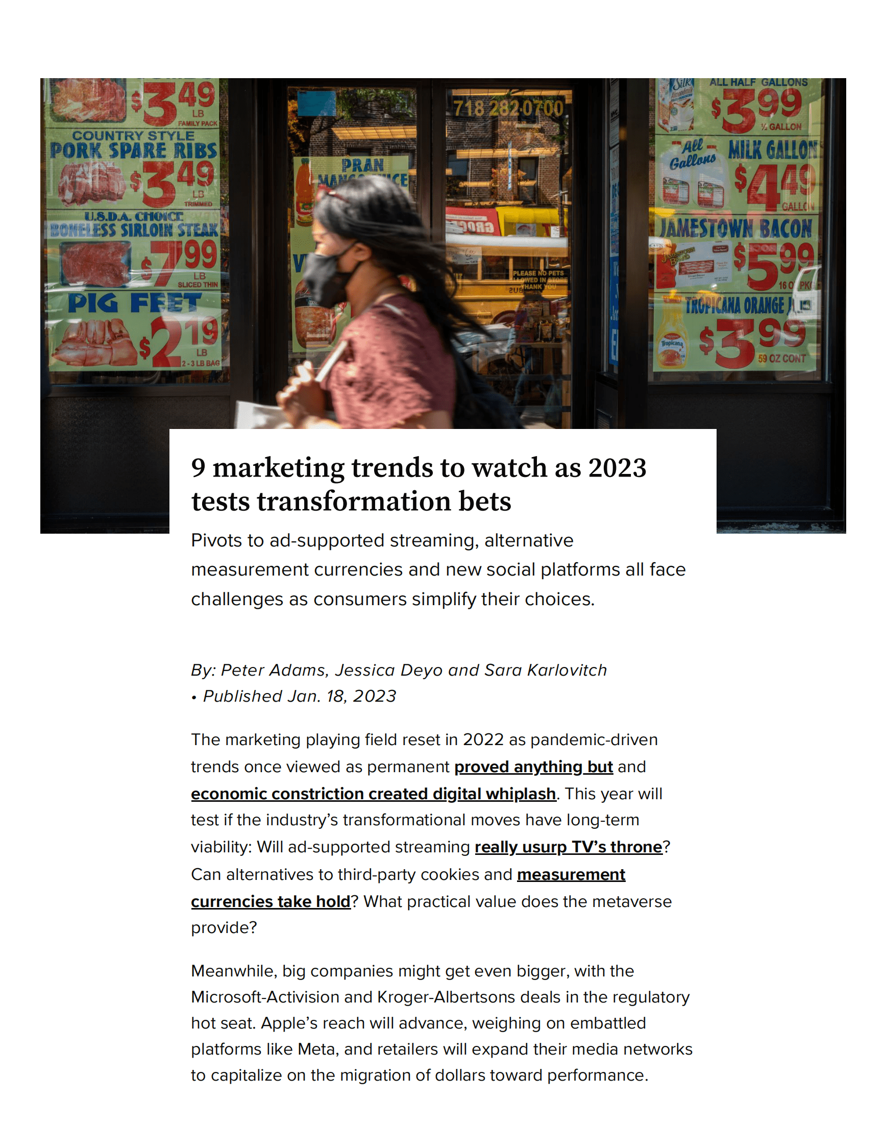 Dive：2023年市场营销展望（英） 第3页