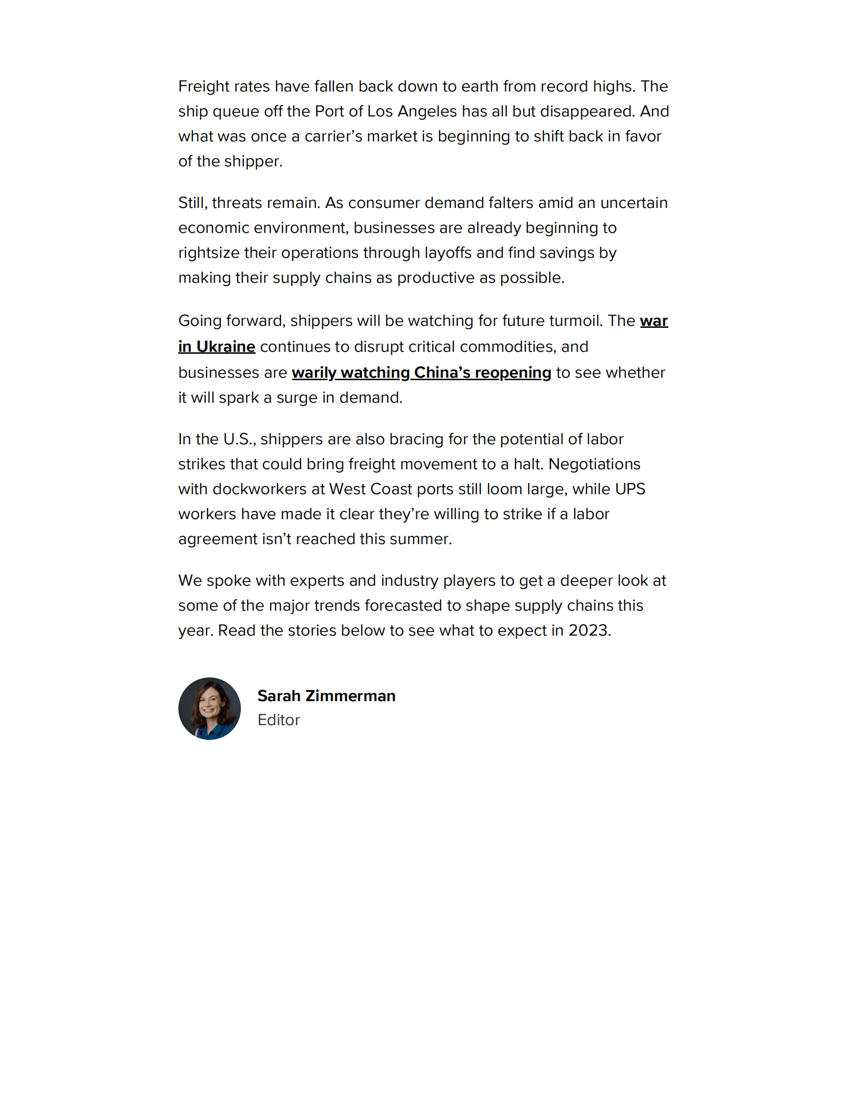 Dive：2023年供应链展望（英） 第2页