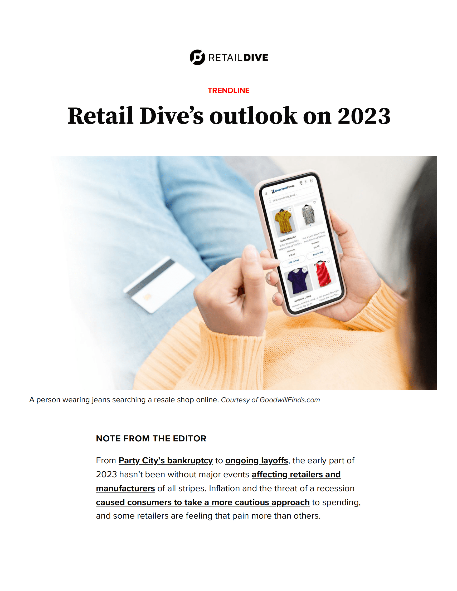 Dive：2023零售业展望（英） 第1页