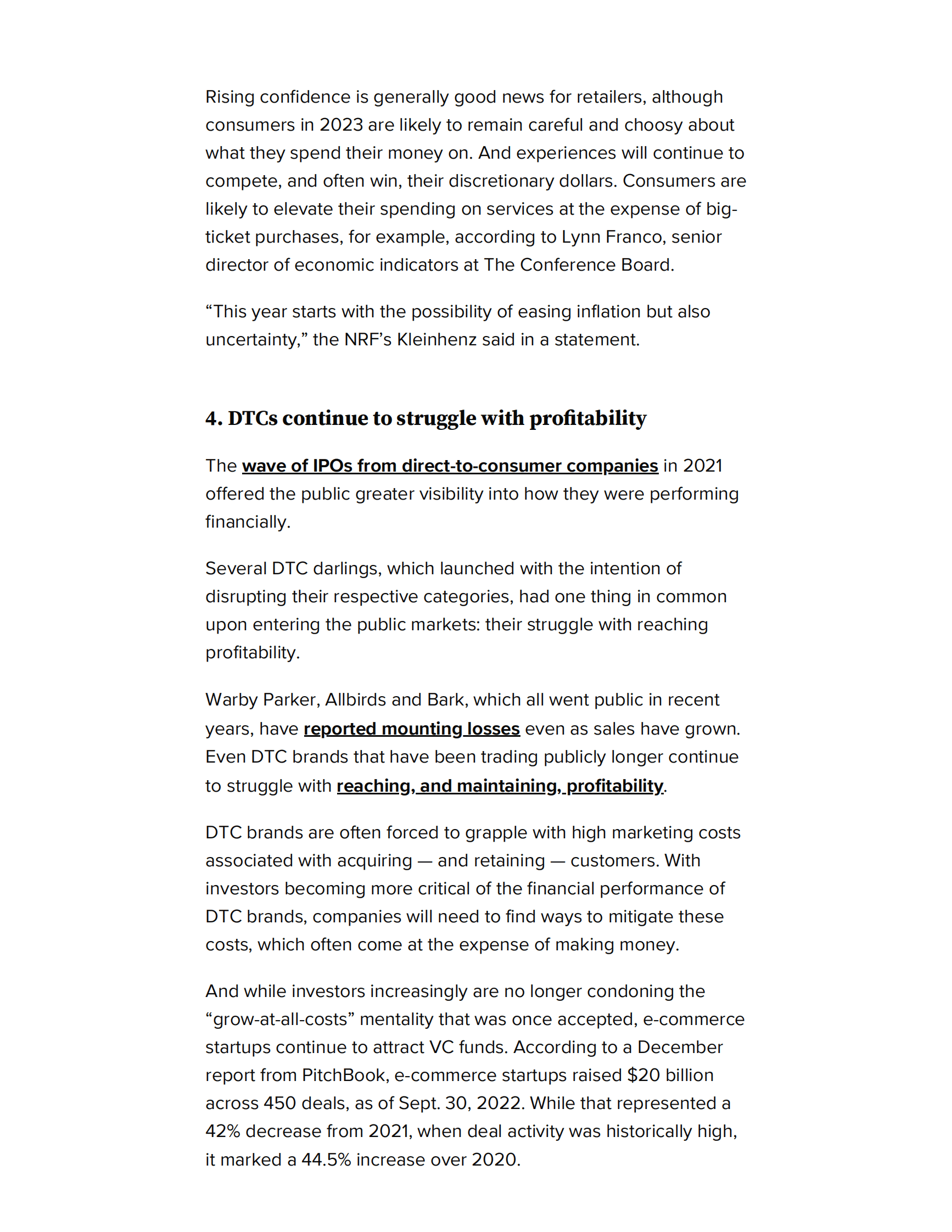 Dive：2023零售业展望（英） 第6页