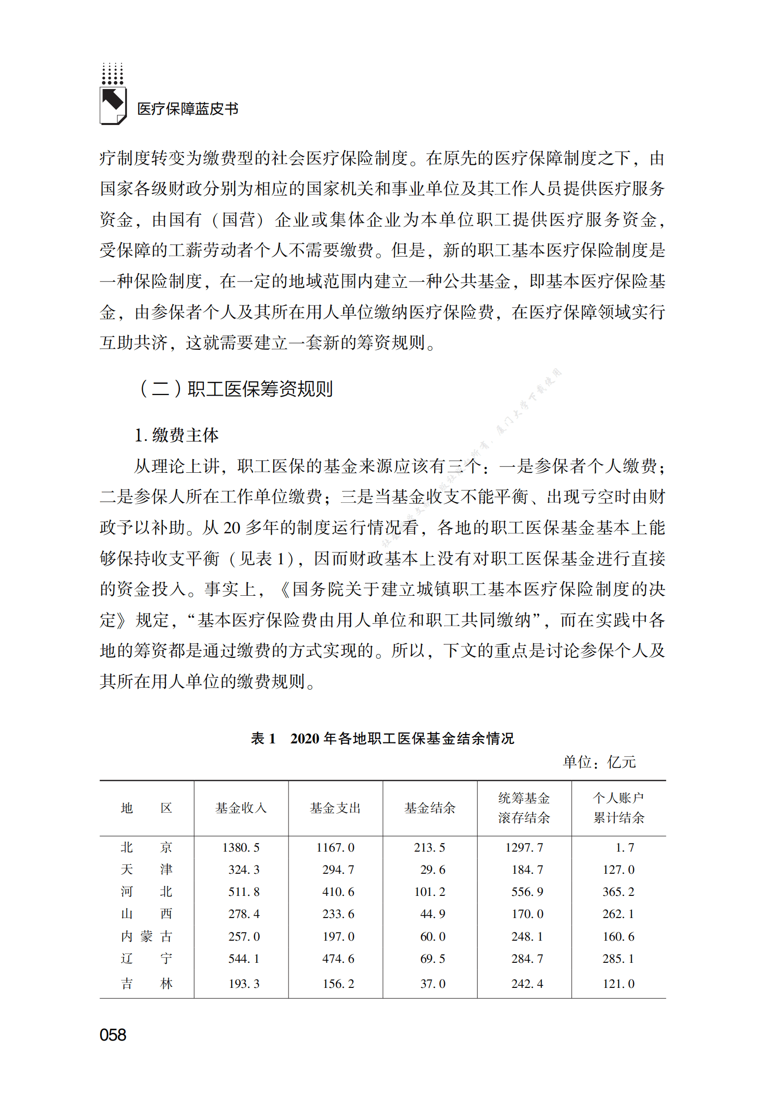 职工基本医疗保险筹资分析报告（2022） 第3页
