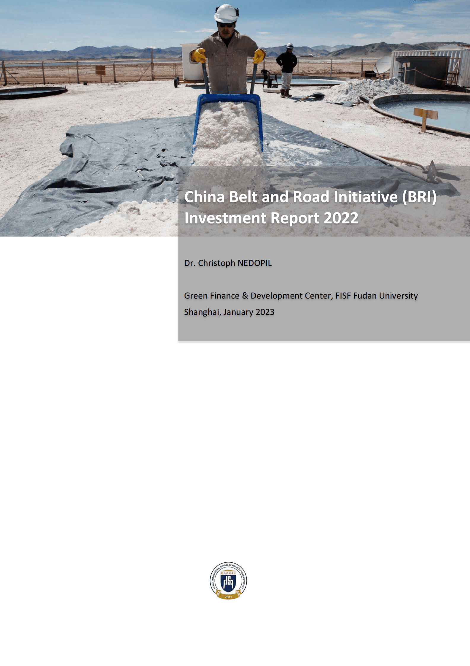 一带一路投资报告2022【英文版】 第1页