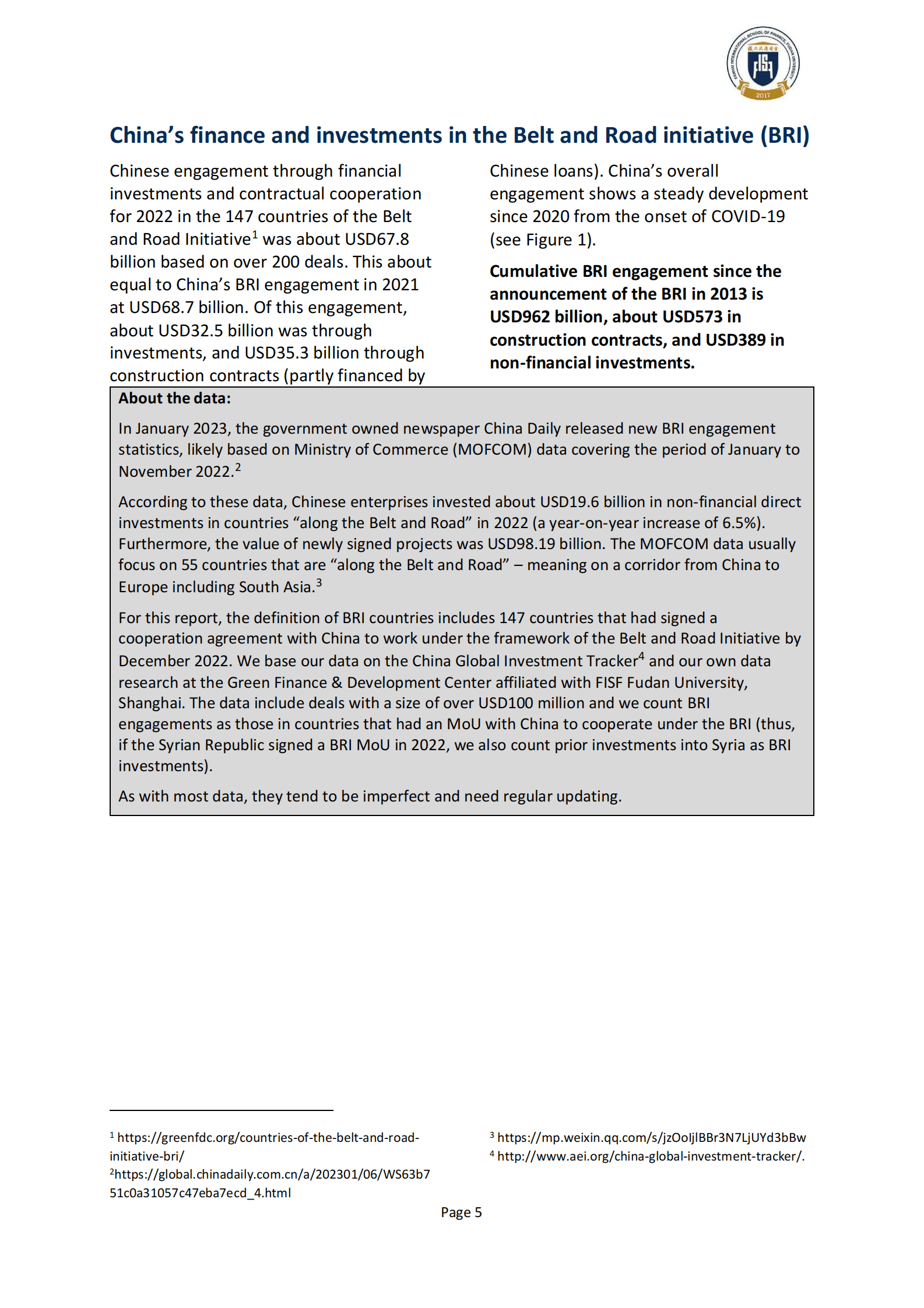 一带一路投资报告2022【英文版】 第5页