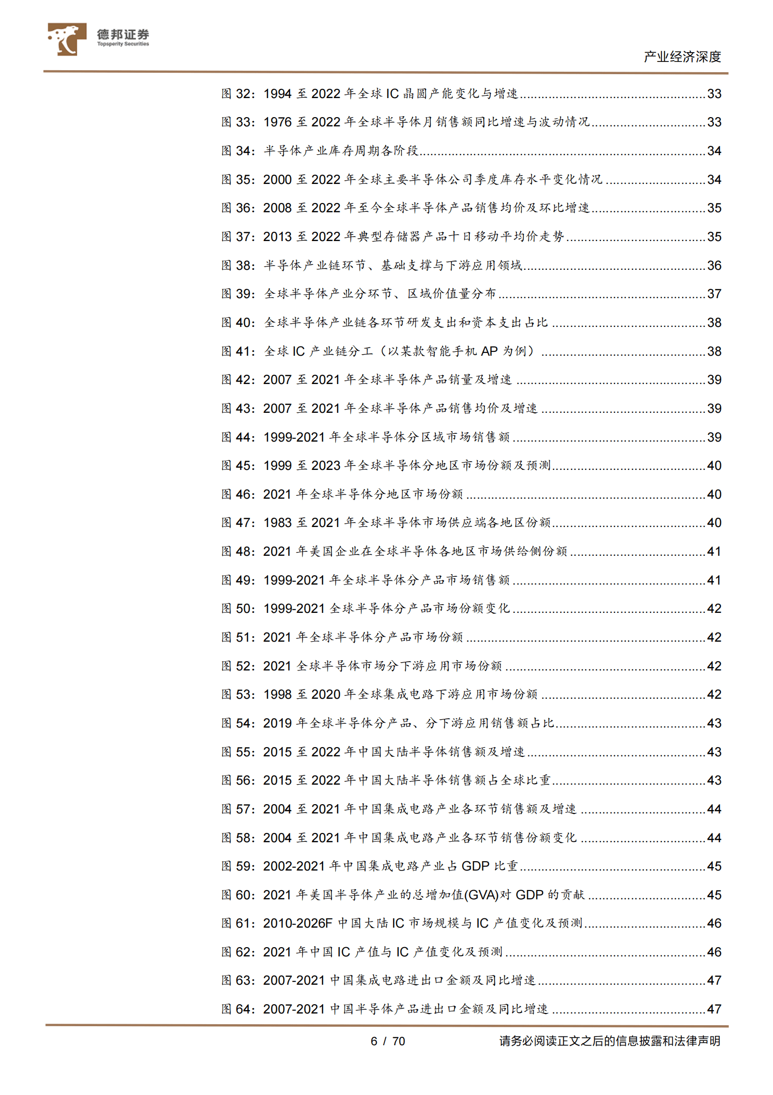 德邦证券：全球半导体产业研究框架与市场现状 第6页