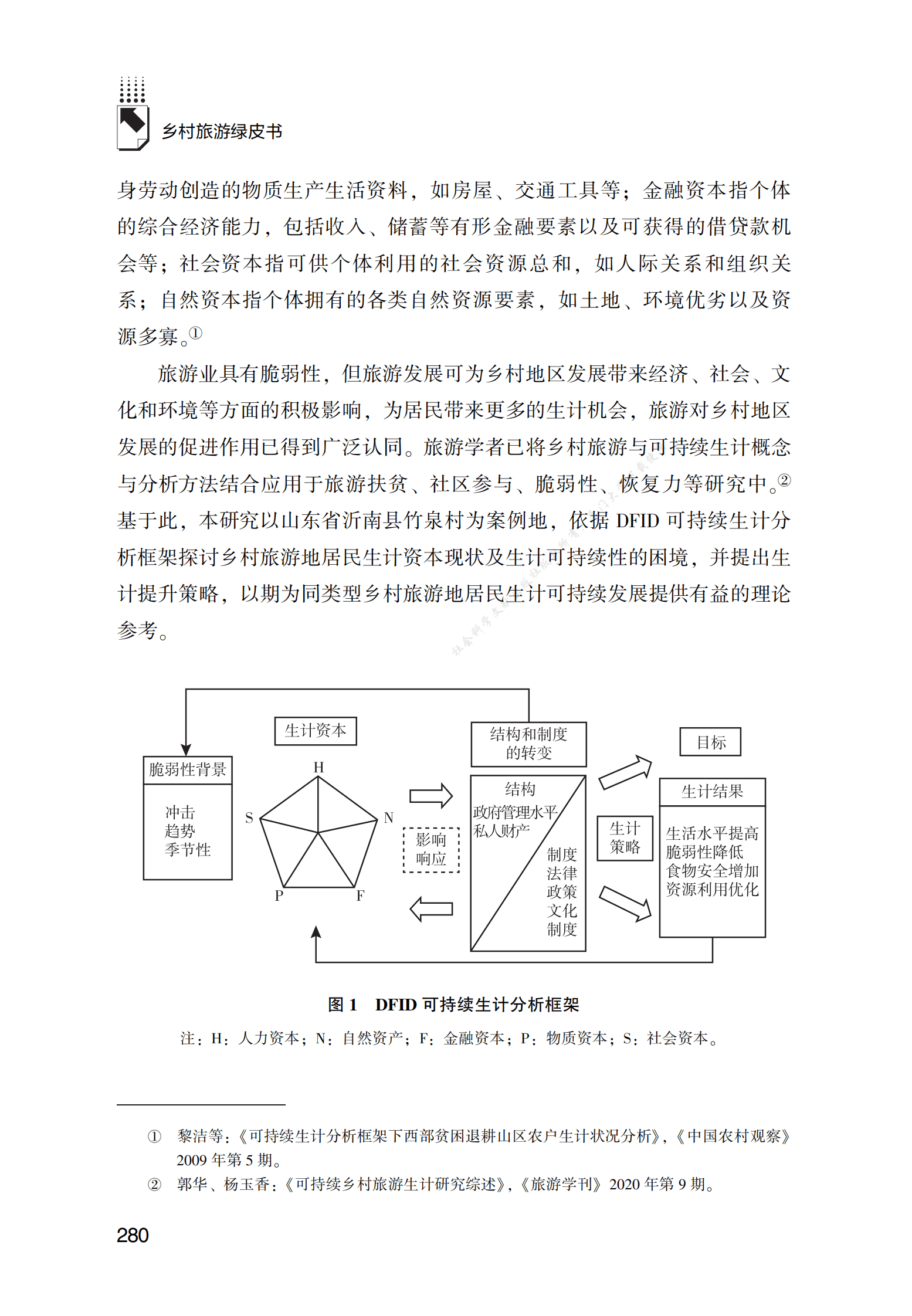 山东省沂南县竹泉村旅游可持续生计研究 第3页
