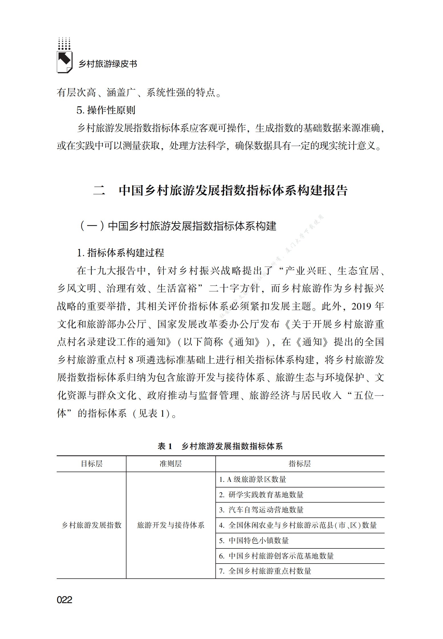 中国乡村旅游发展指数报告 第5页