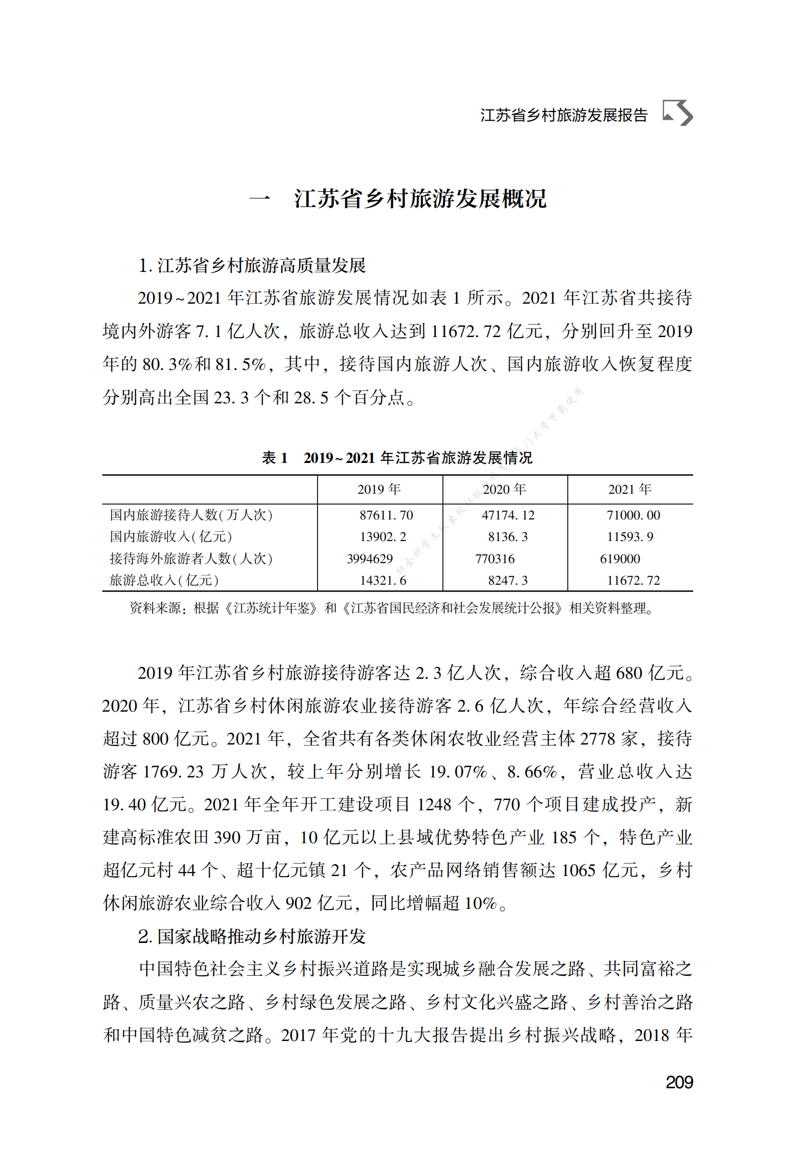 江苏省乡村旅游发展报告 第2页