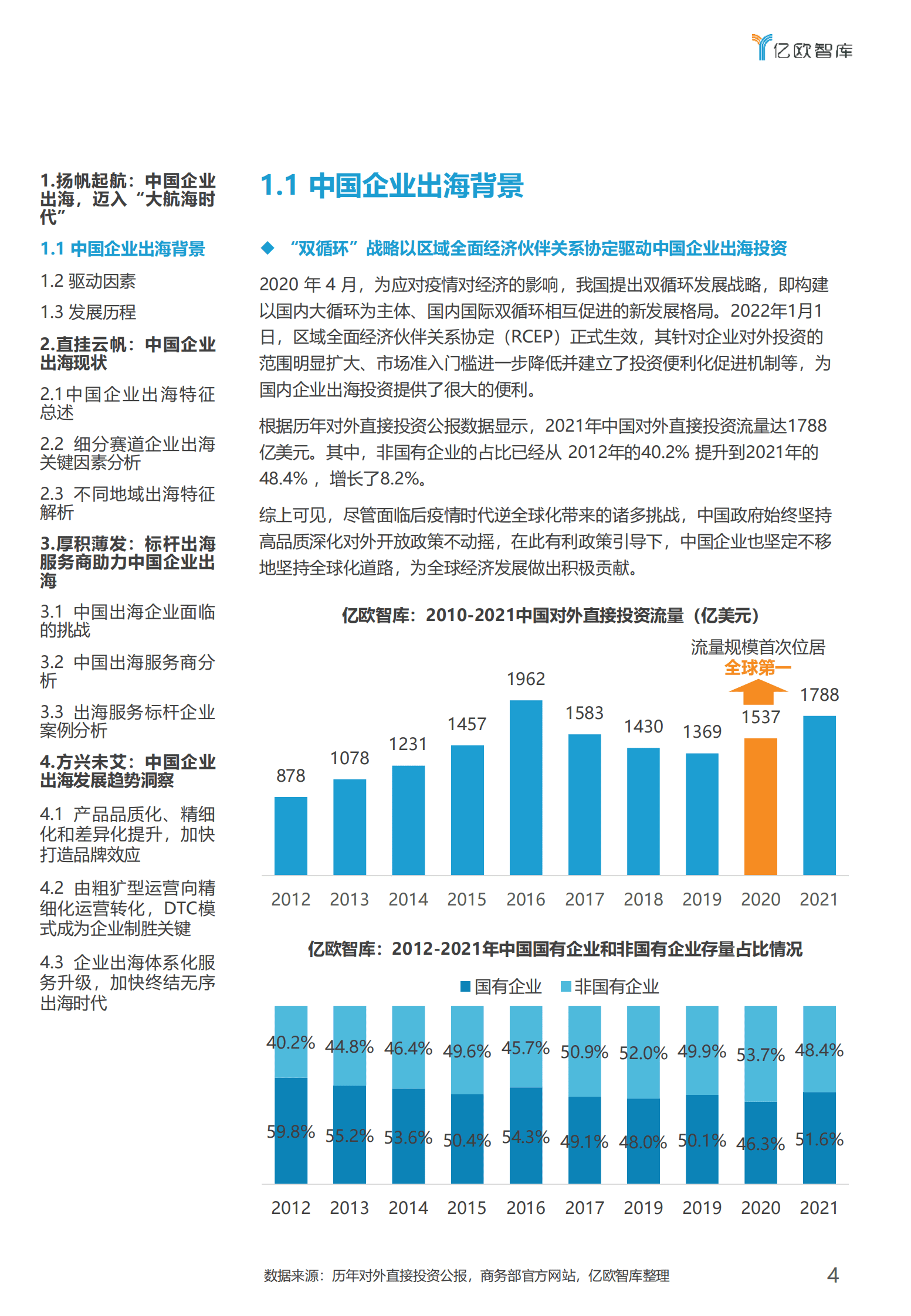亿欧智库：扬帆远航——服务助力中国企业出海白皮书 第4页