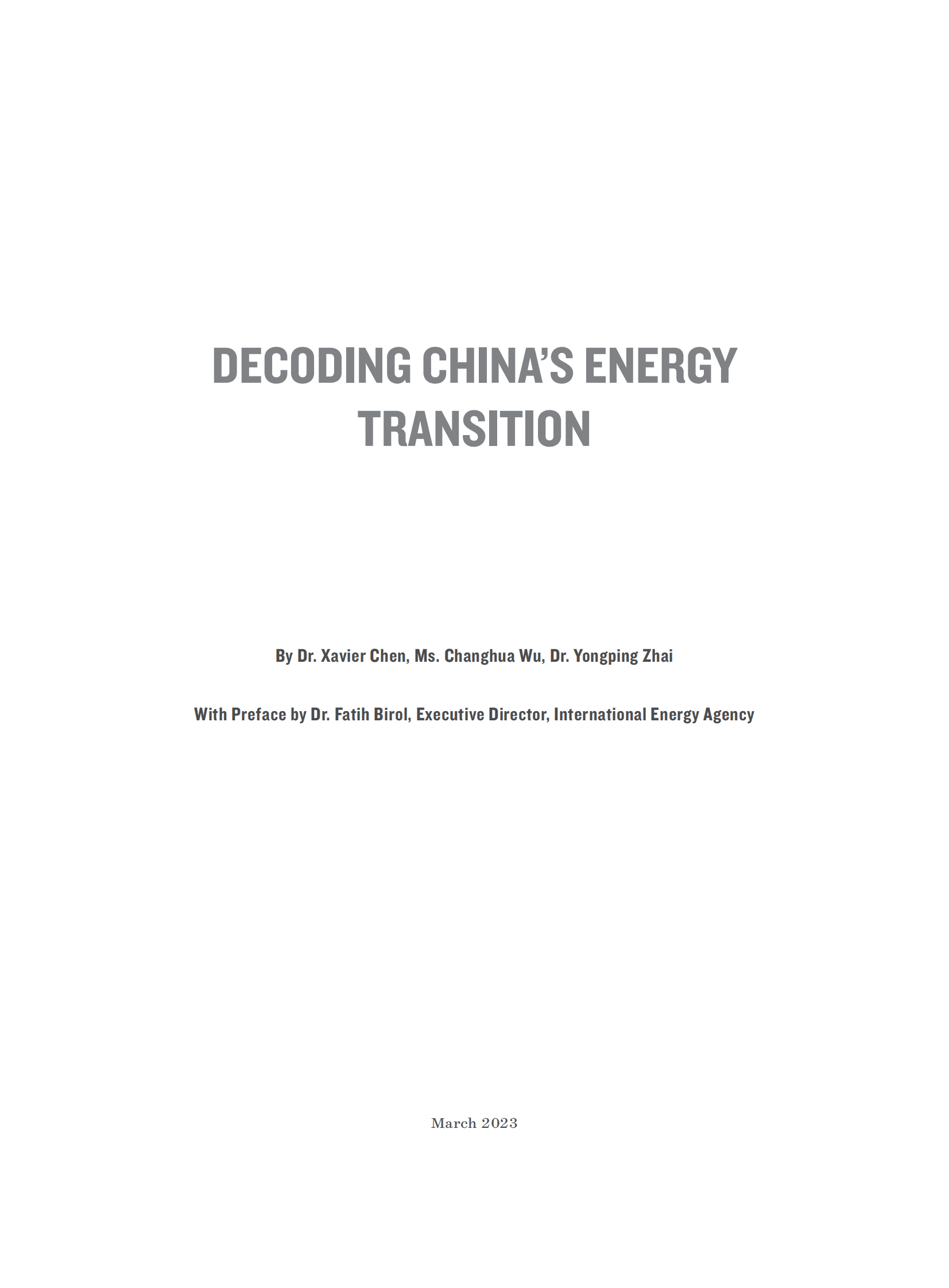 北京大学能源研究院：解读中国能源转型【英文版】 第2页