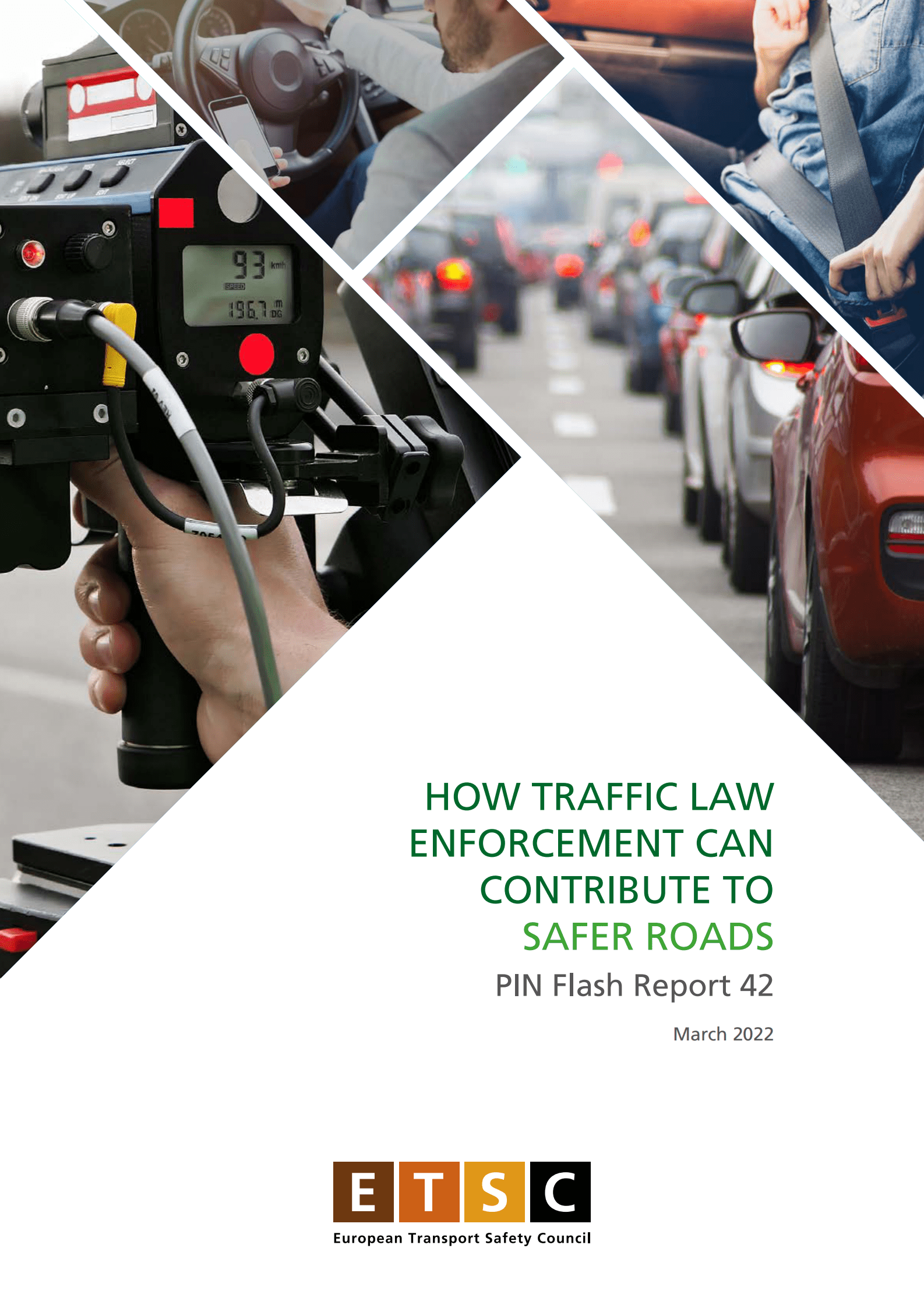 ETSC：交通执法如何为更安全的道路做出贡献【英文版】 第1页