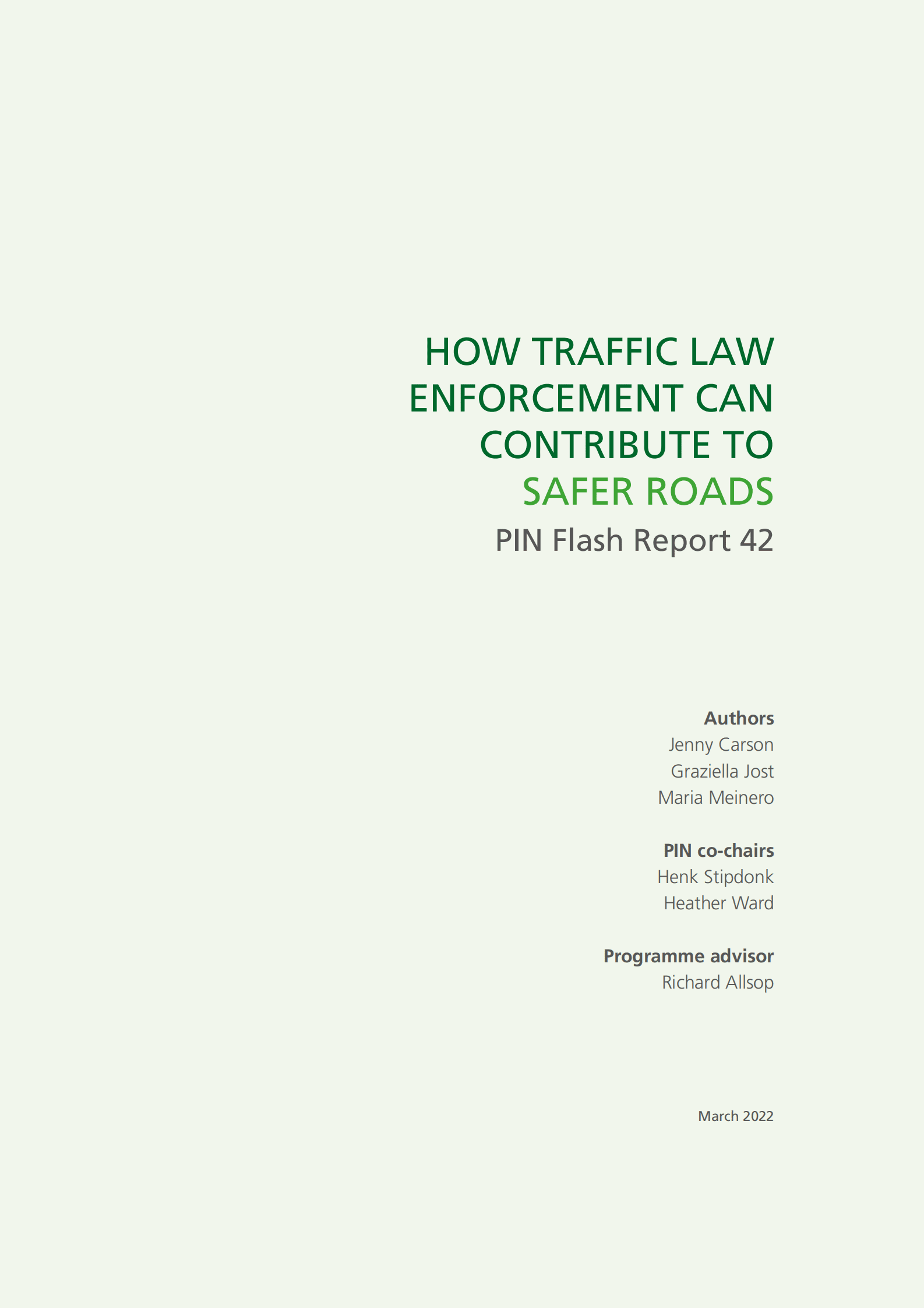 ETSC：交通执法如何为更安全的道路做出贡献【英文版】 第3页