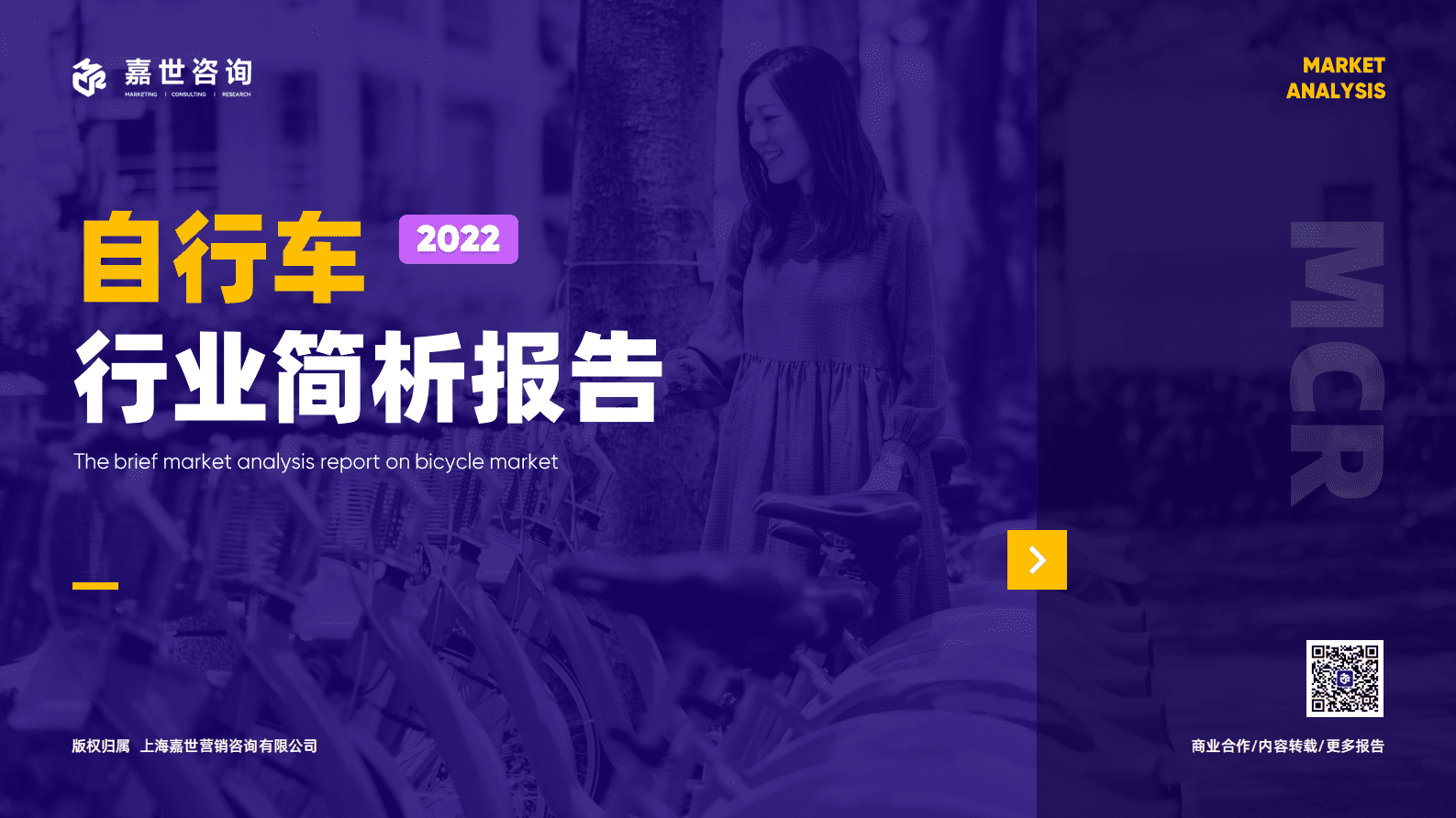 嘉世咨询：2022国内自行车行业简析报告 第1页