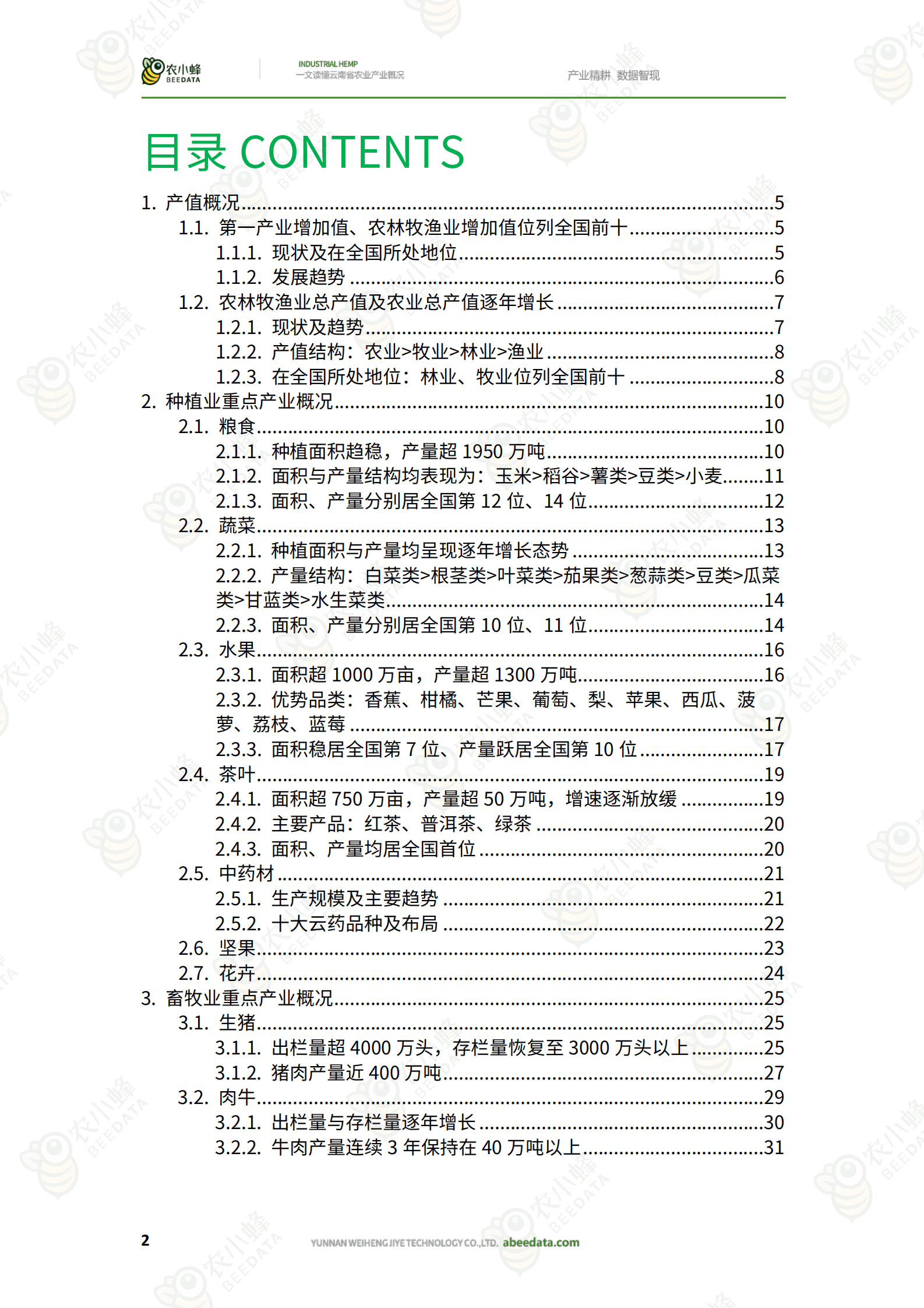 农小蜂：一文读懂云南省农业产业概况 第4页