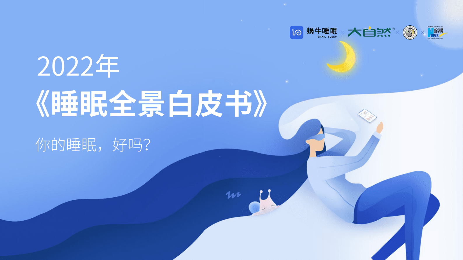 蜗牛睡眠：2022睡眠全景白皮书 第1页