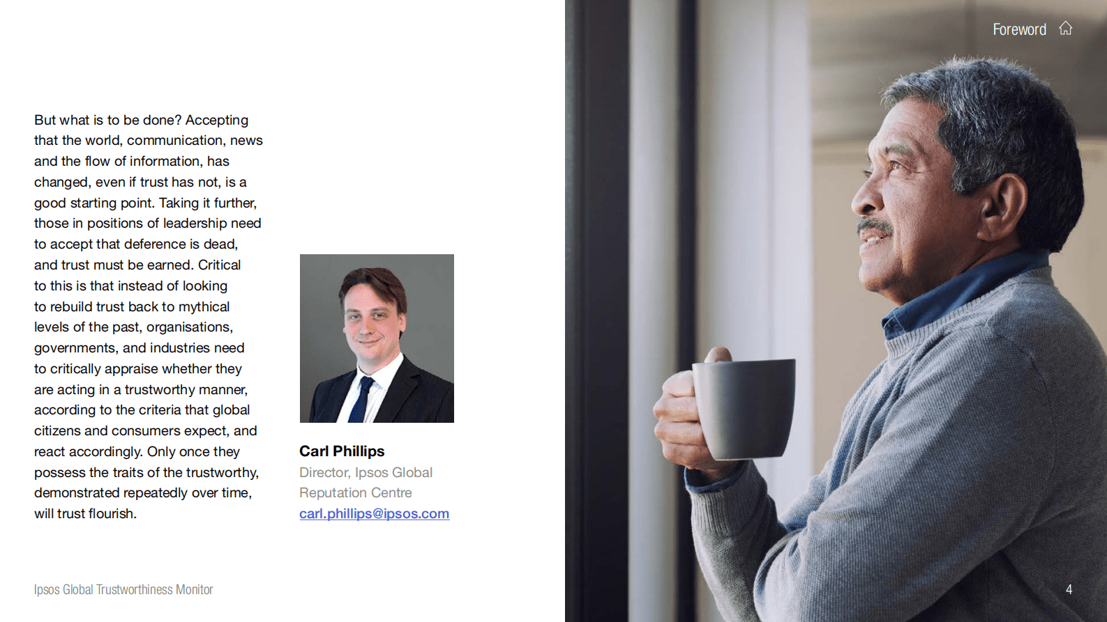 益普索：2022年全球可信度监测报告【英文版】 第5页