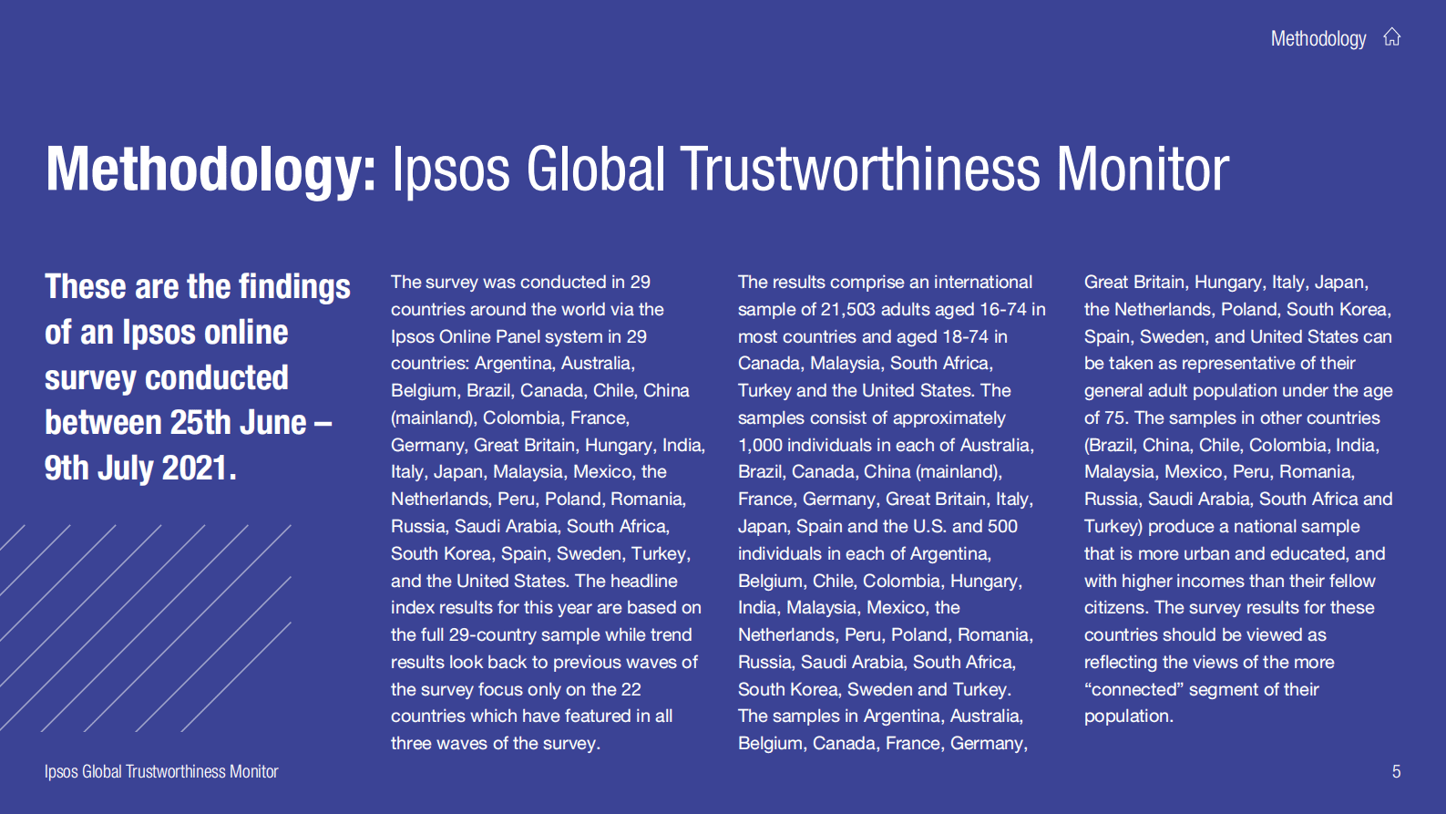 益普索：2022年全球可信度监测报告【英文版】 第6页