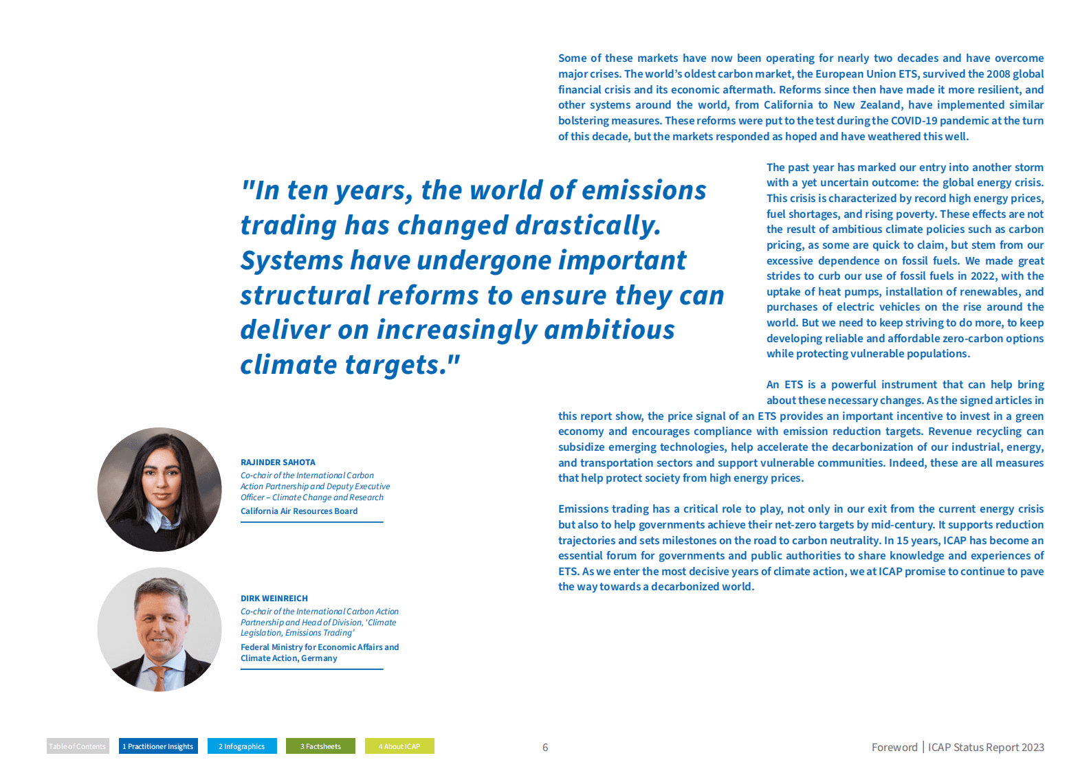 ICAP：全球碳排放权交易：2023年进展报告【英文版】 第6页