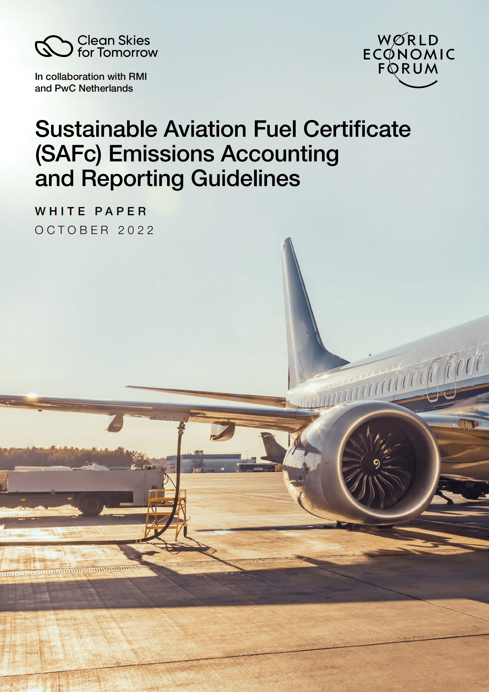 世界经济论坛：可持续航空燃料证书排放核算和报告准则【英文版】 第1页