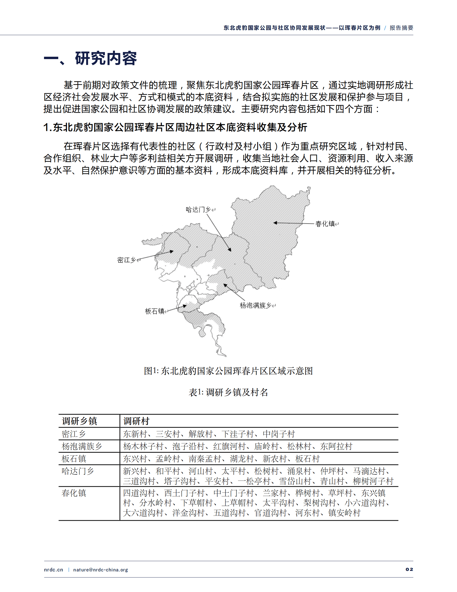 自然资源保护协会：东北虎豹国家公园与社区协同发展现状（报告摘要） 第2页