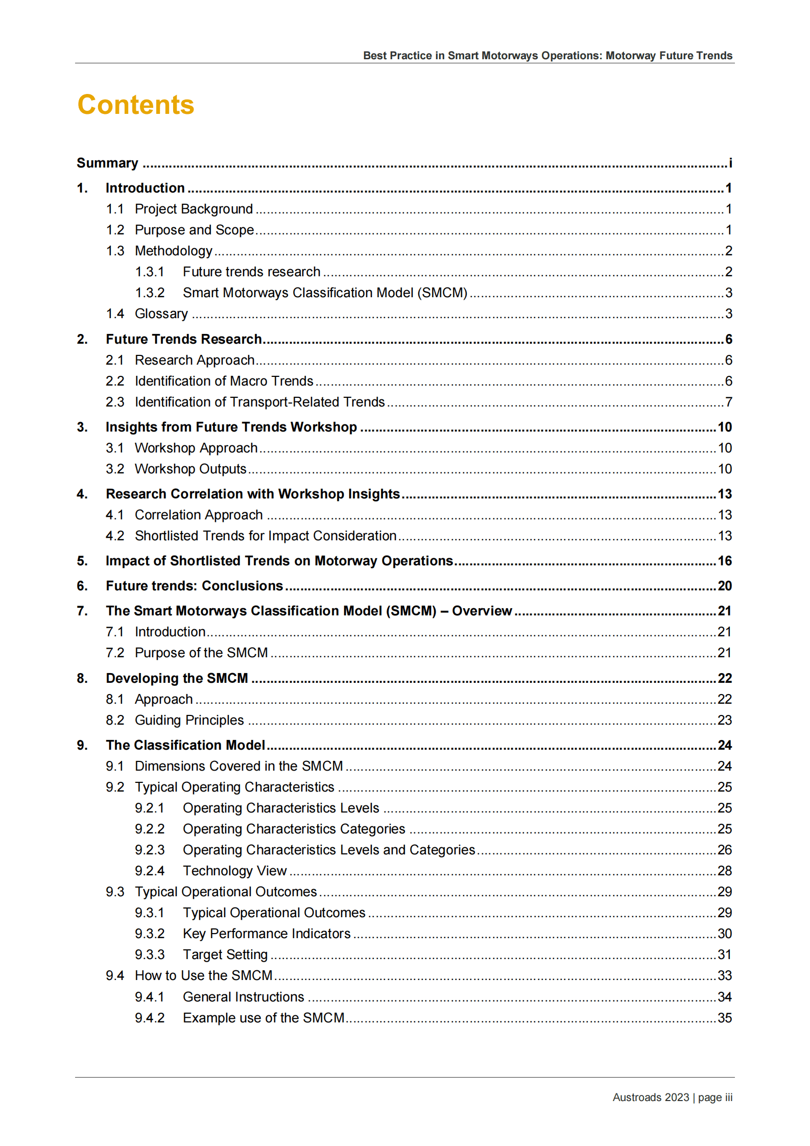 Austroads：智能高速公路运营的最佳实践：高速公路未来趋势【英文版】 第5页