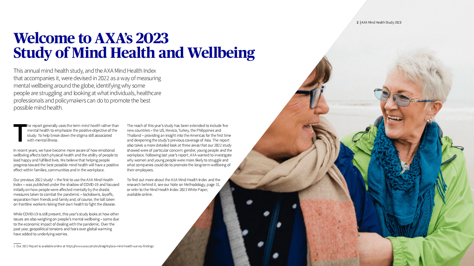 AXA：2023年心理健康和幸福研究报告【英文版】 第2页