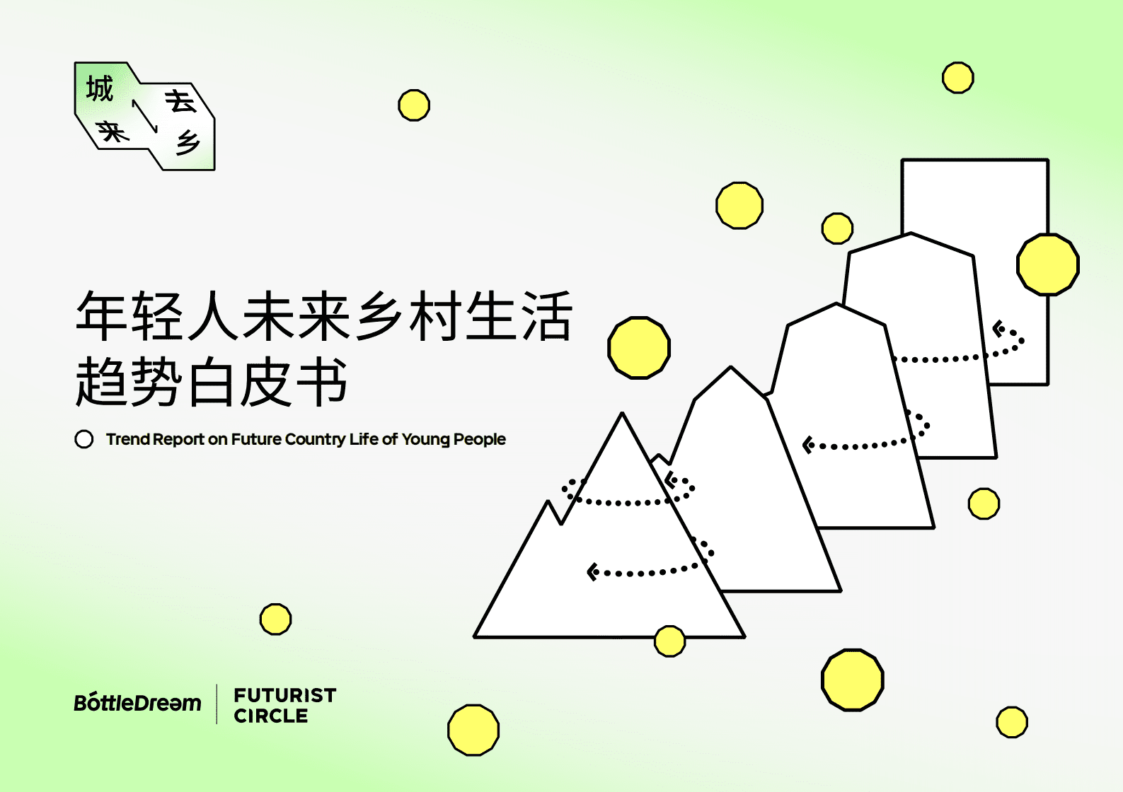 BottleDream：来去城乡——年轻人未来乡村生活趋势白皮书 第1页