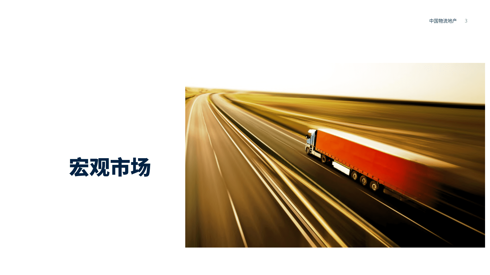 第一太平戴维斯：中国物流地产 第3页