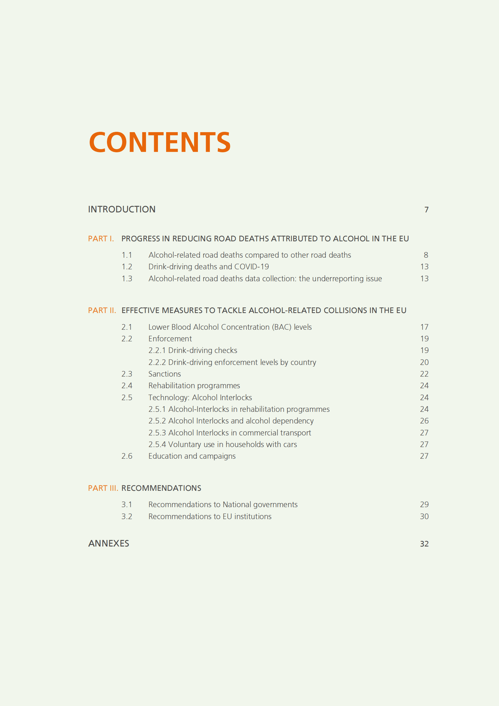 ETSC：欧洲在减少酒后驾驶和其他与酒精有关的道路死亡方面的进展【英文版】 第5页
