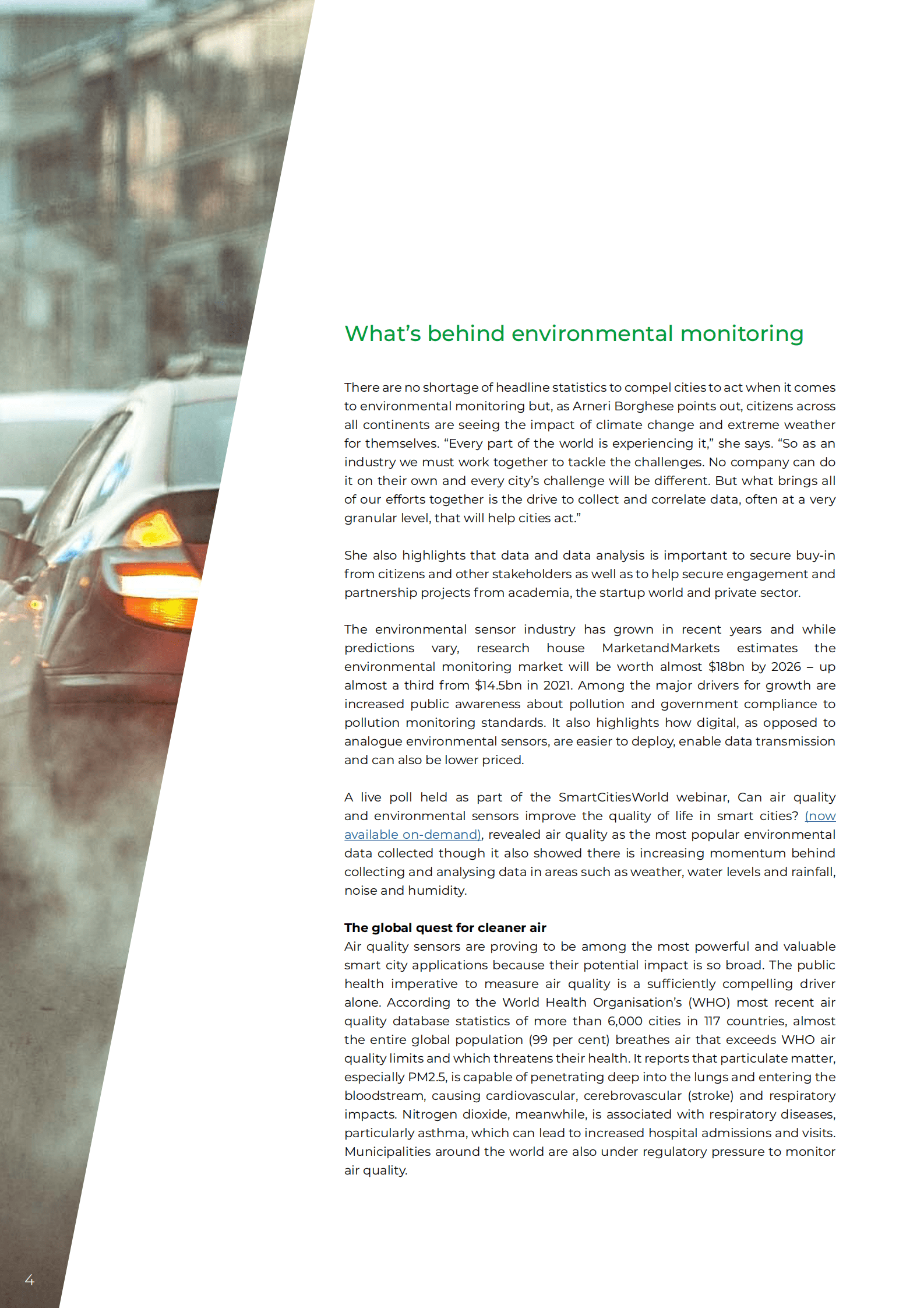 SmartCitiesWorld：构建数据驱动的环境行动方法【英文版】 第4页