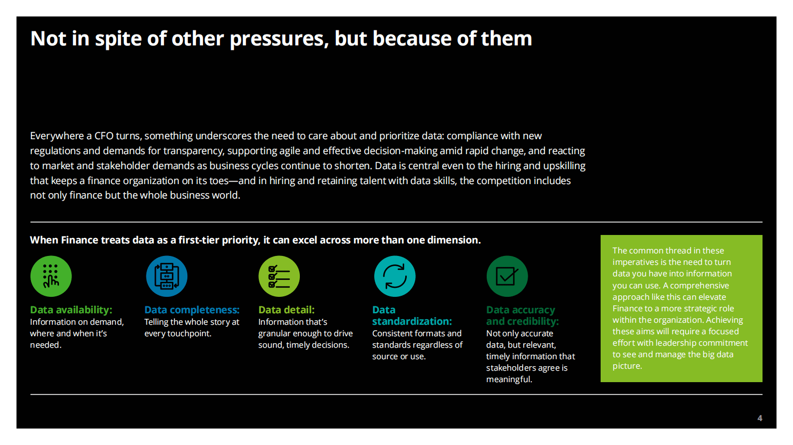 德勤：是时候认真对待数据了【英文版】 第4页