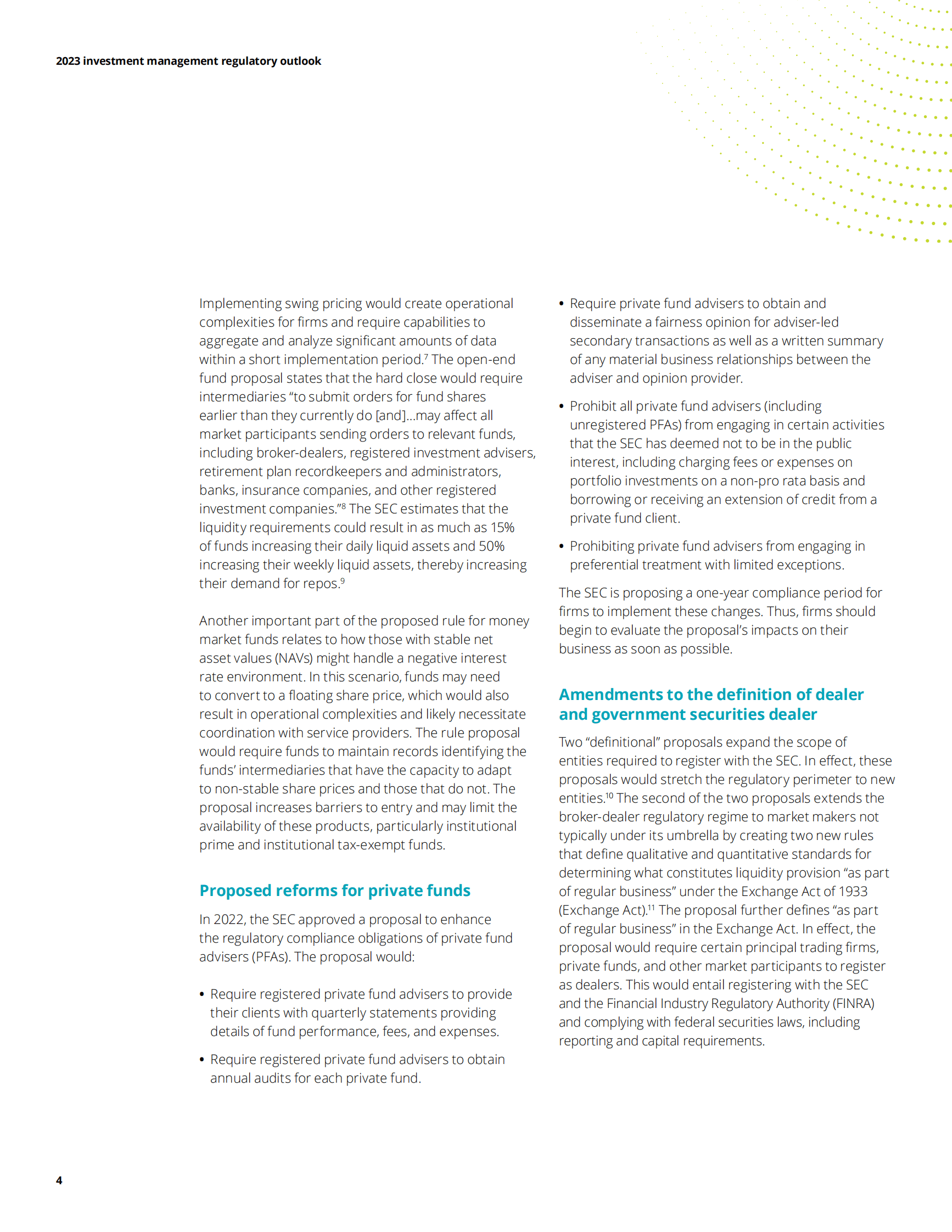 德勤：2023年投资管理监管展望【英文版】 第6页