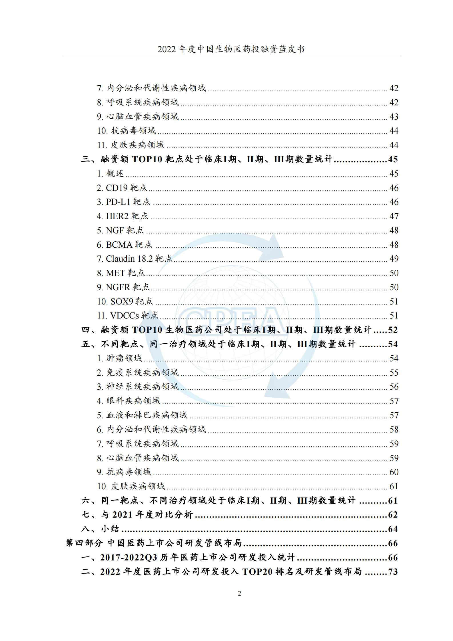 中国医药企业管理协会：2022年度中国生物医药投融资蓝皮书 第4页