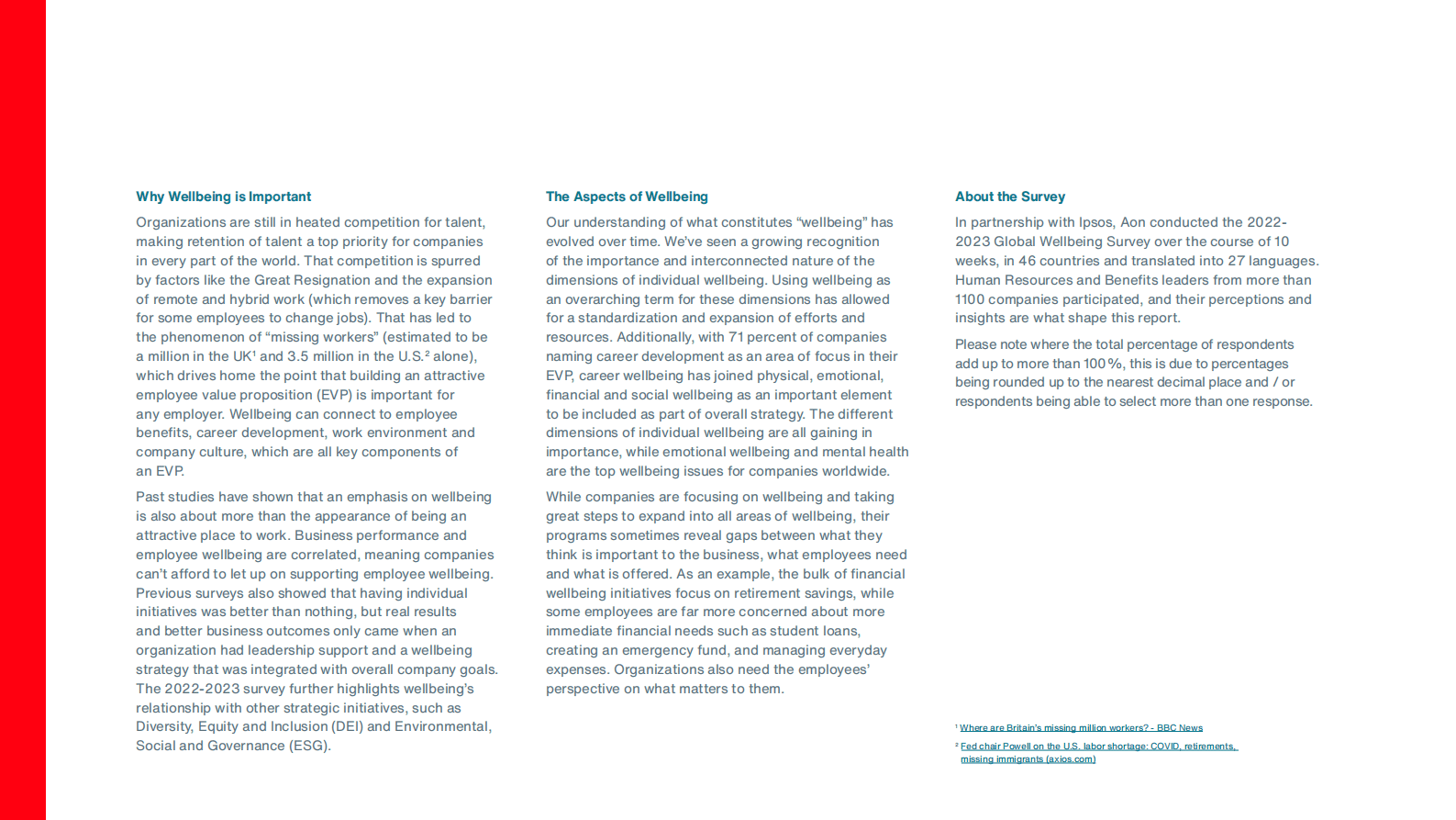 AON：2022-2023年全球福祉调查报告【英文版】 第4页