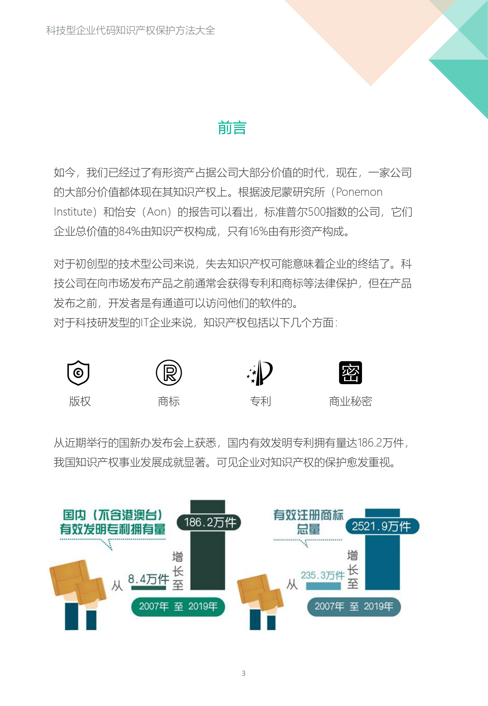 飞驰云联：科技型企业代码知识产权保护方法大全 第3页