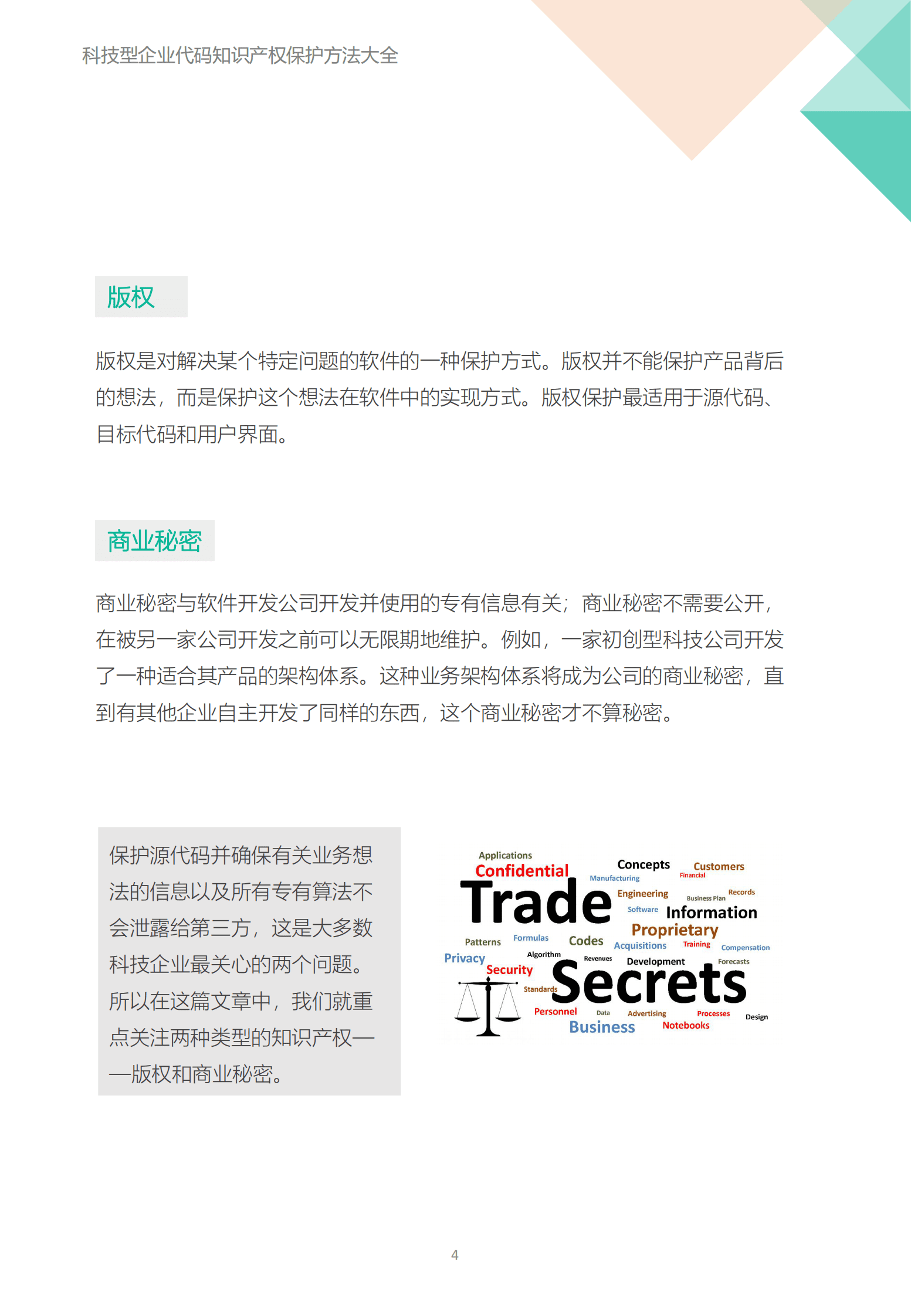 飞驰云联：科技型企业代码知识产权保护方法大全 第5页