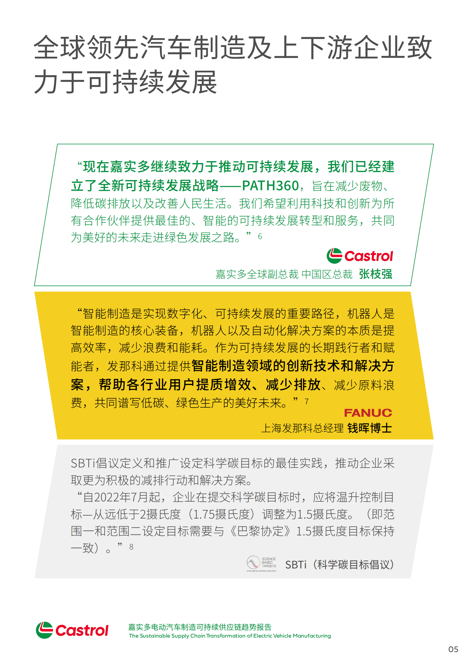 嘉实多：电动汽车制造可持续供应链趋势报告 第6页