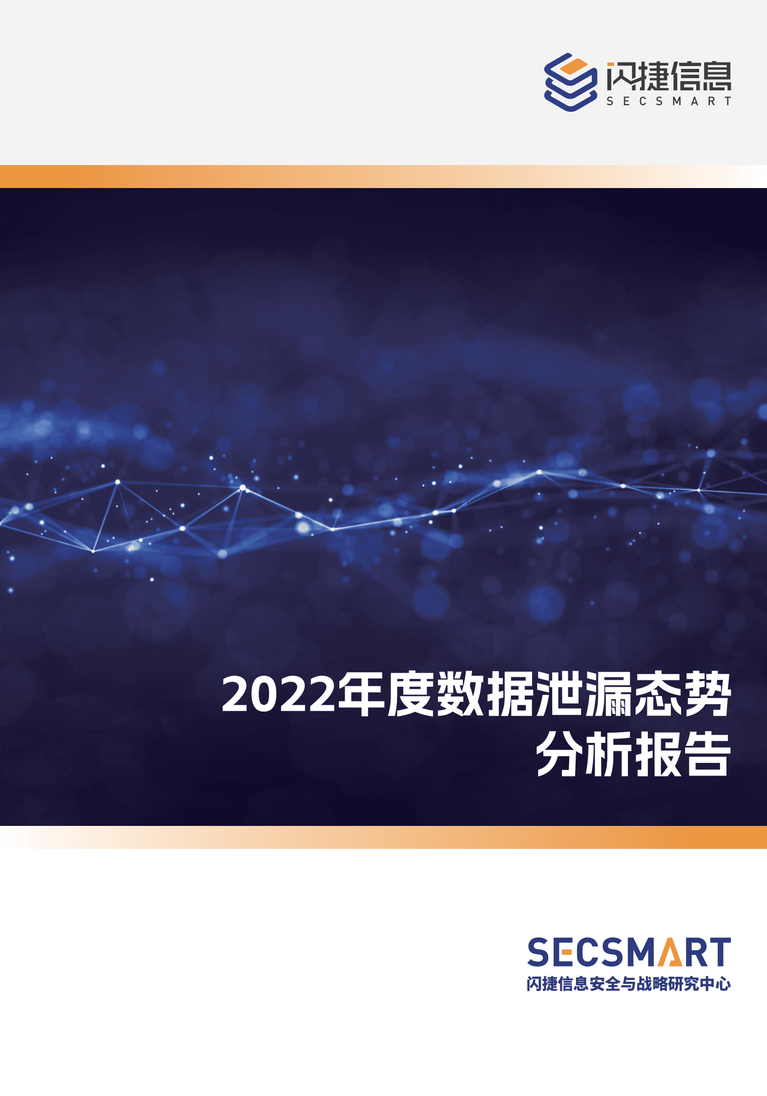 闪捷信息：2022年度数据泄漏态势分析报告 第1页