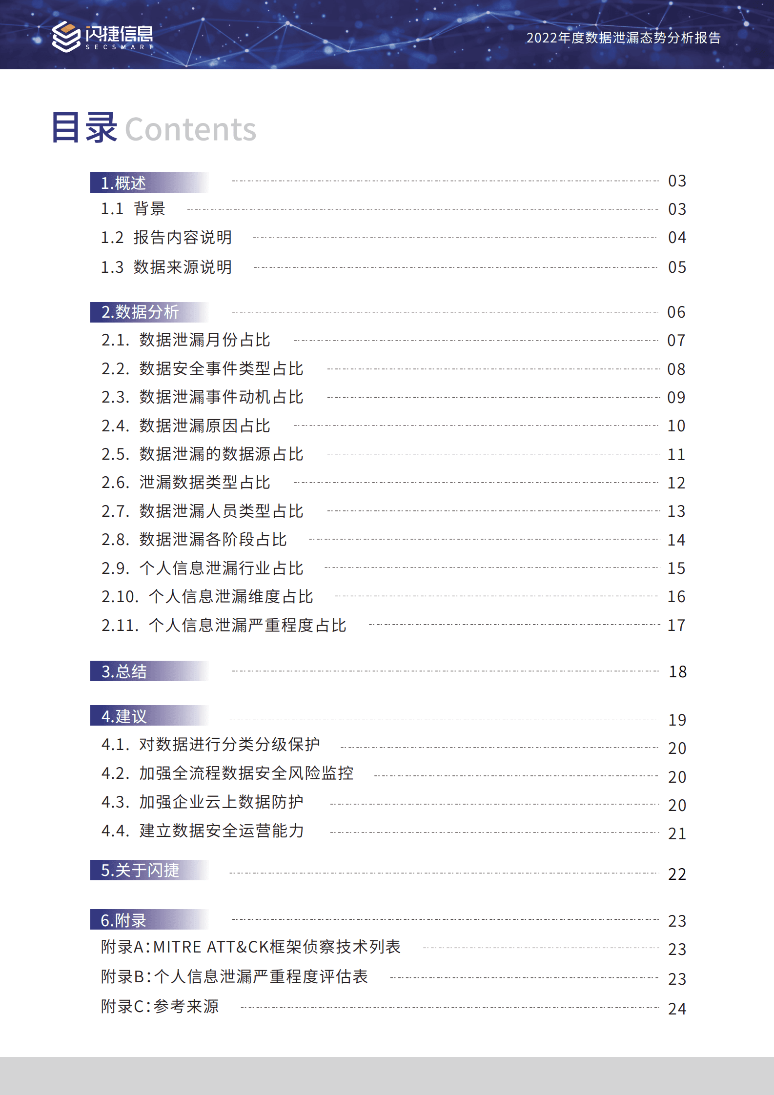 闪捷信息：2022年度数据泄漏态势分析报告 第5页