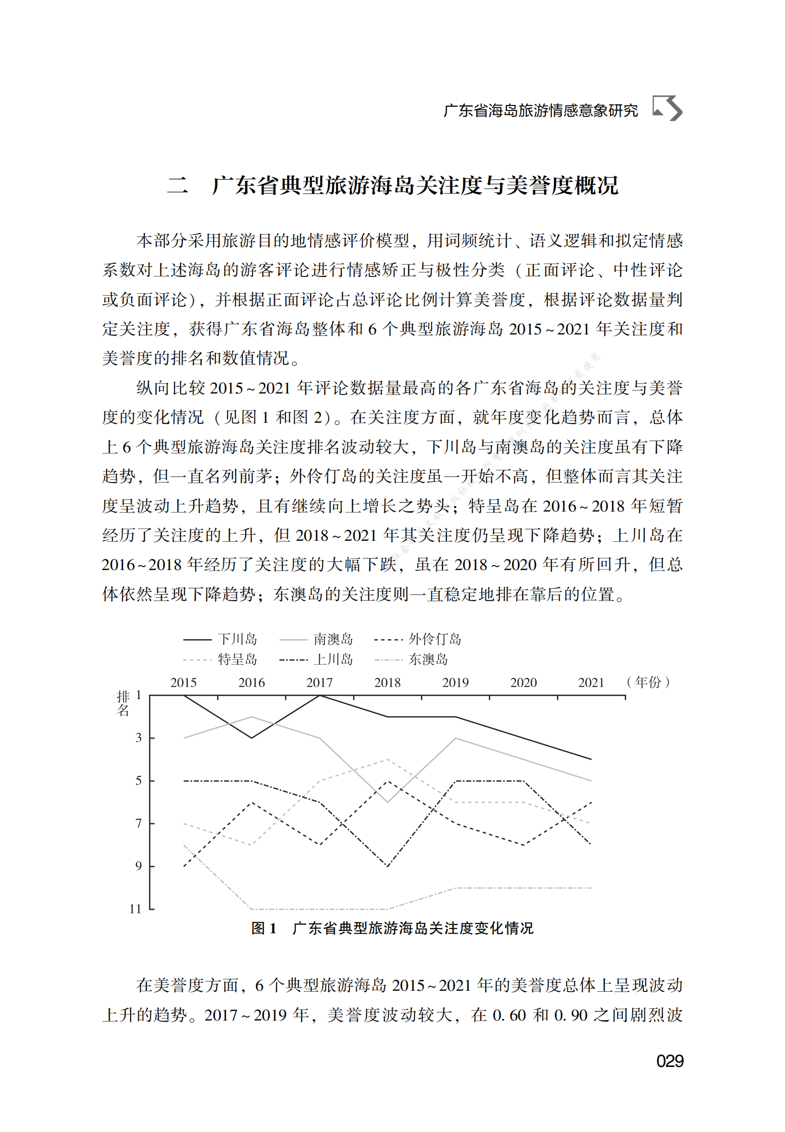 广东省海岛旅游情感意象研究 第5页