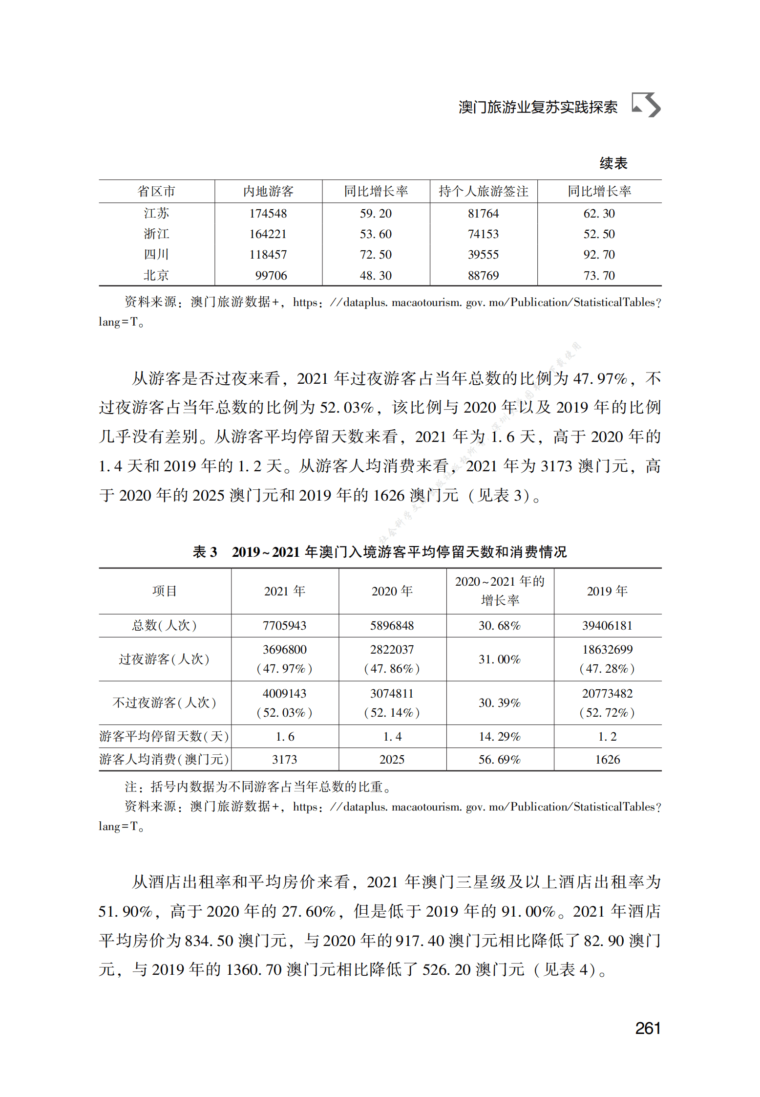 澳门旅游业复苏实践探索 第4页