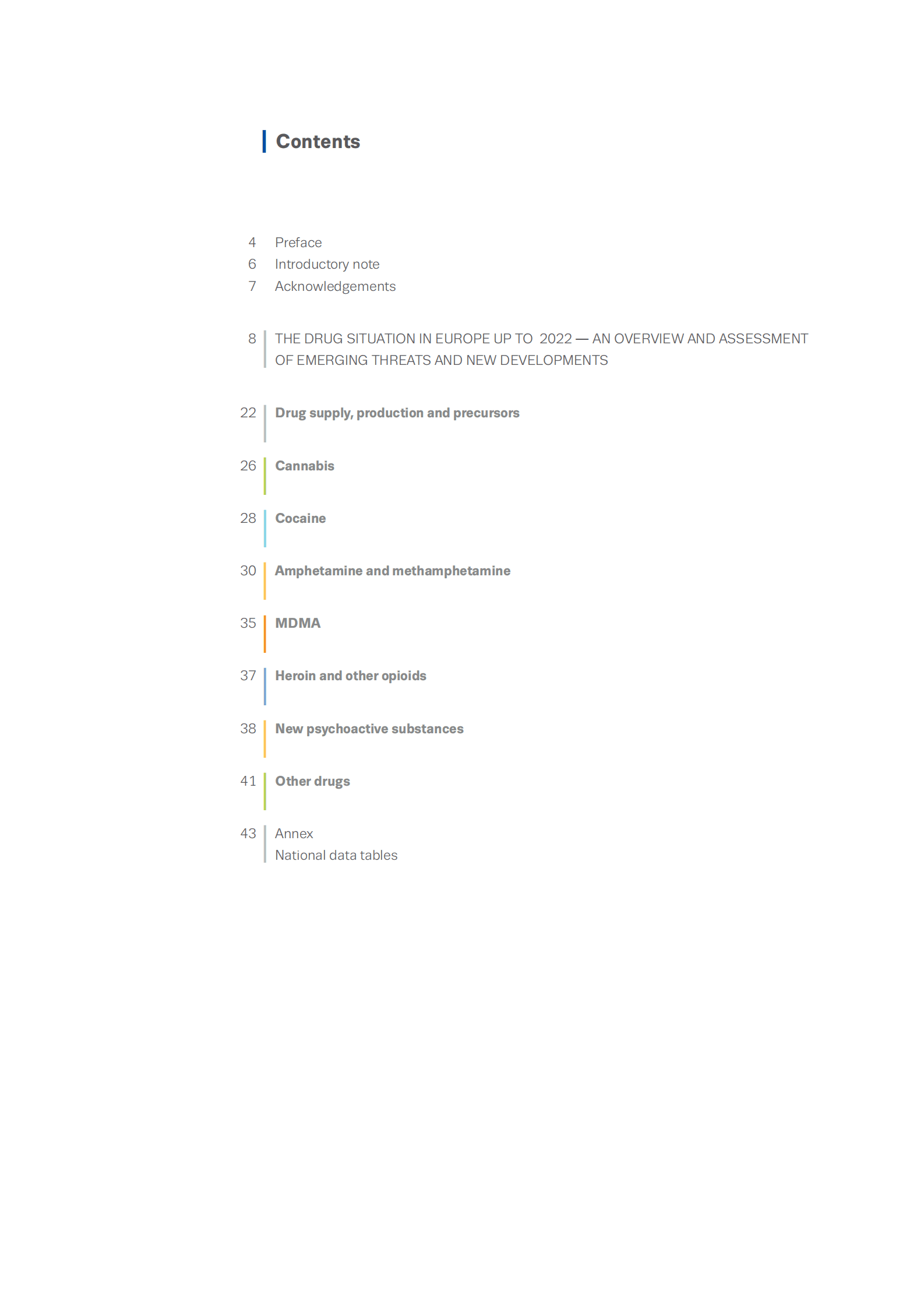 2022欧洲毒品报告：趋势及发展【英文】 第5页