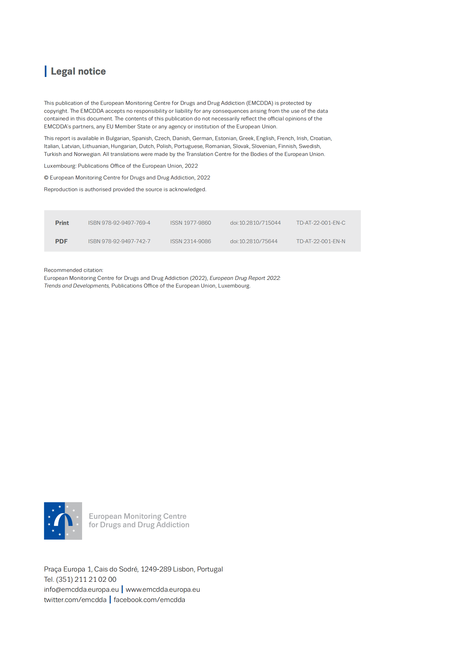 2022欧洲毒品报告：趋势及发展【英文】 第4页