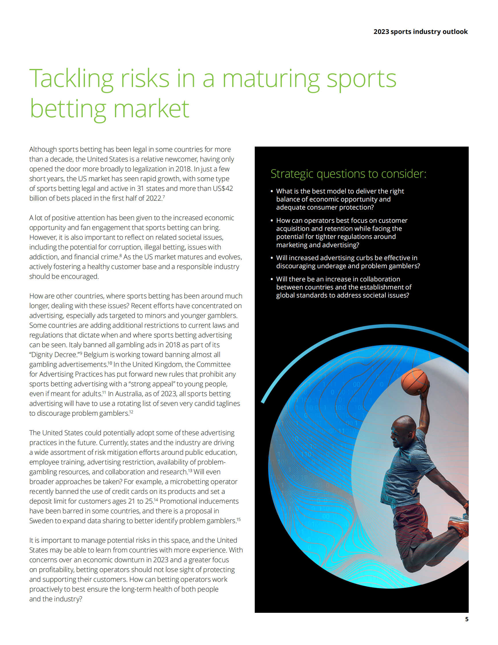 德勤2023运动产业趋势展望【英文】 第5页