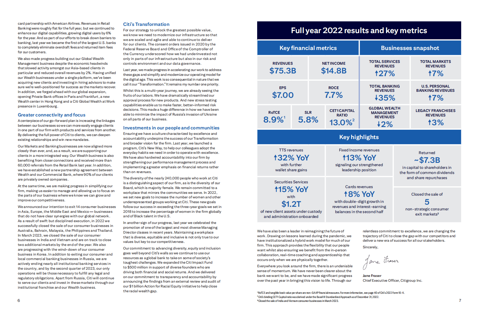 花旗集团2022年度报告 第5页
