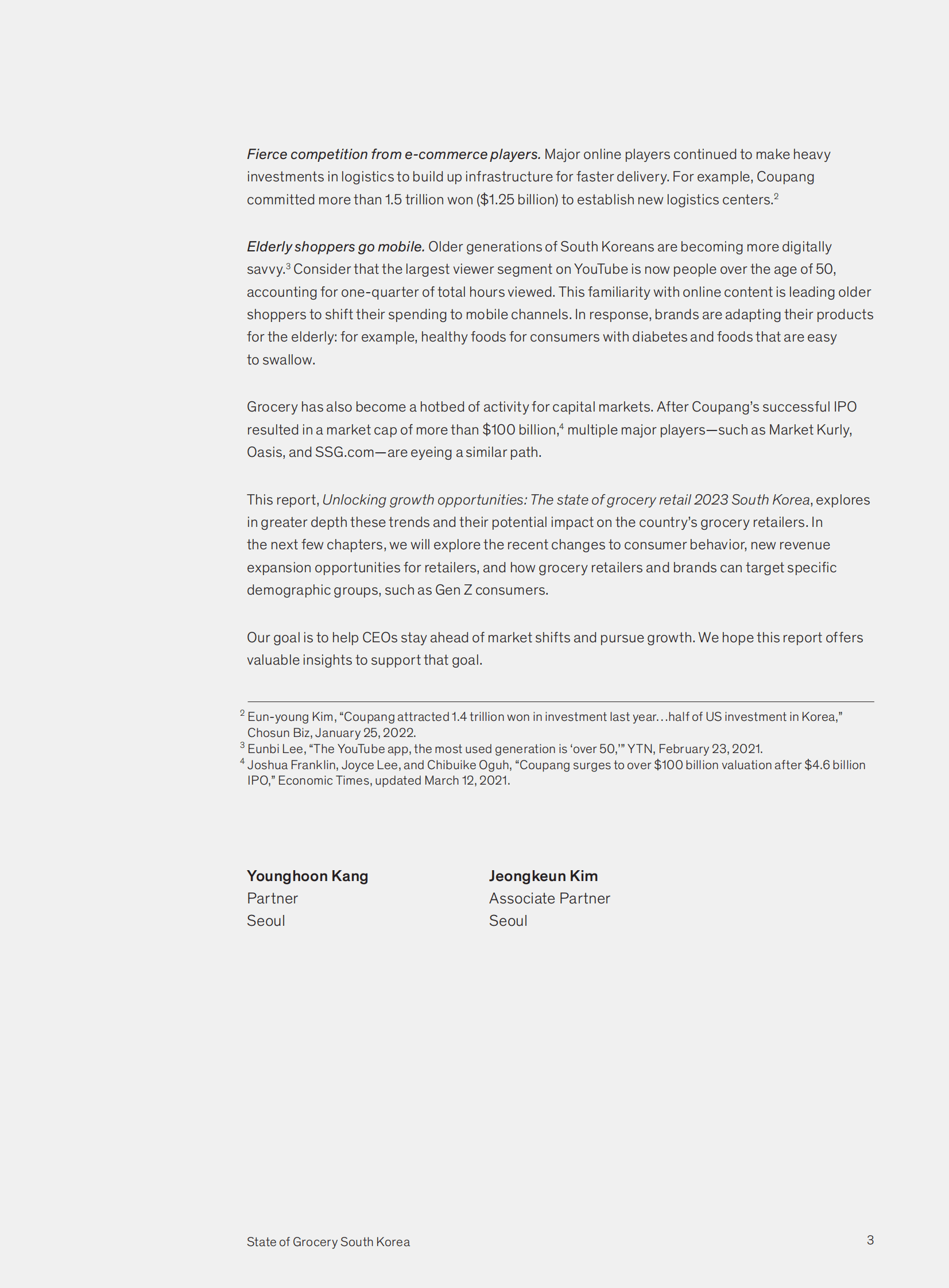 麦肯锡：2023年的韩国食品杂货零售状况【英文版】 第5页