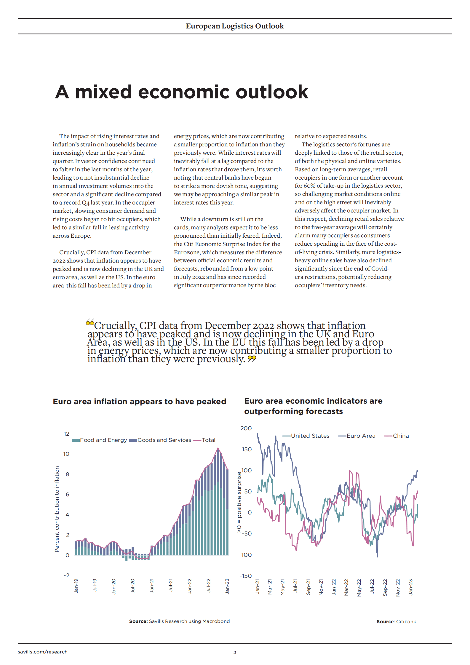 欧洲物流行业展望【英文版】 第2页
