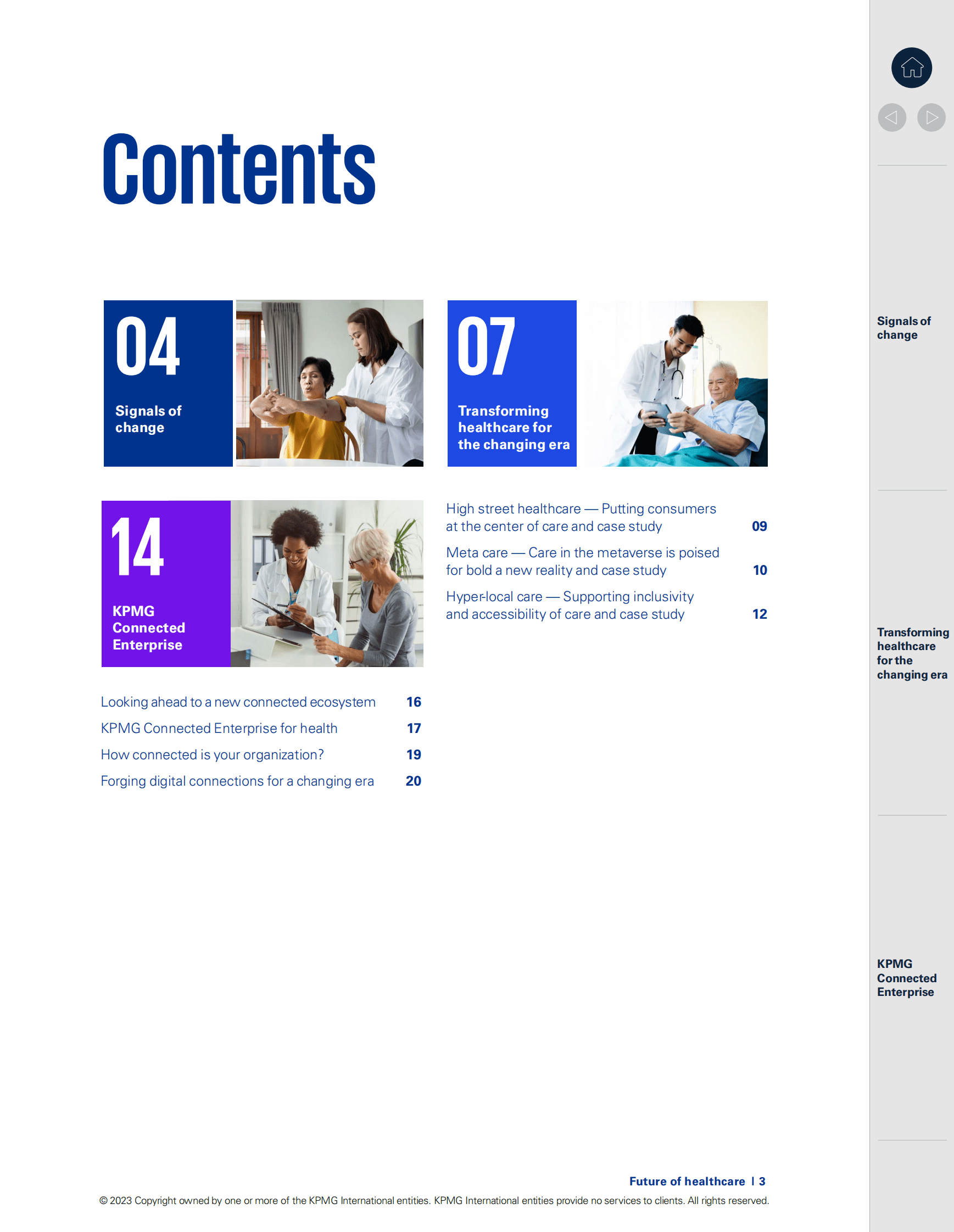 KPMG：医疗保健的未来【英文版】 第3页